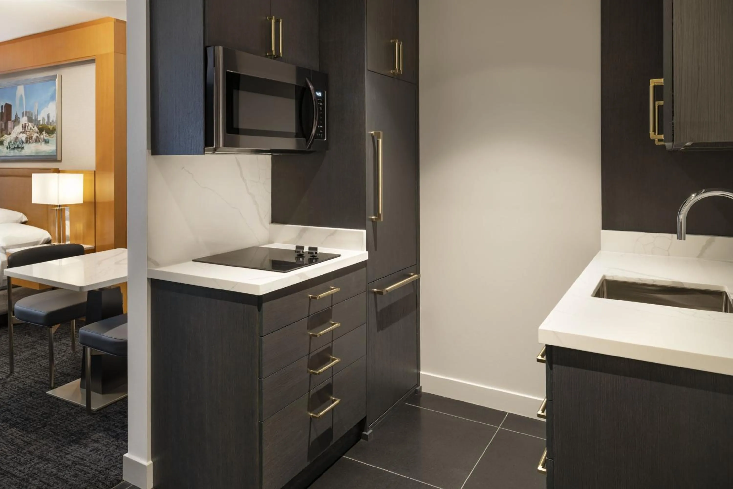 Kitchen or kitchenette in Conrad Chicago