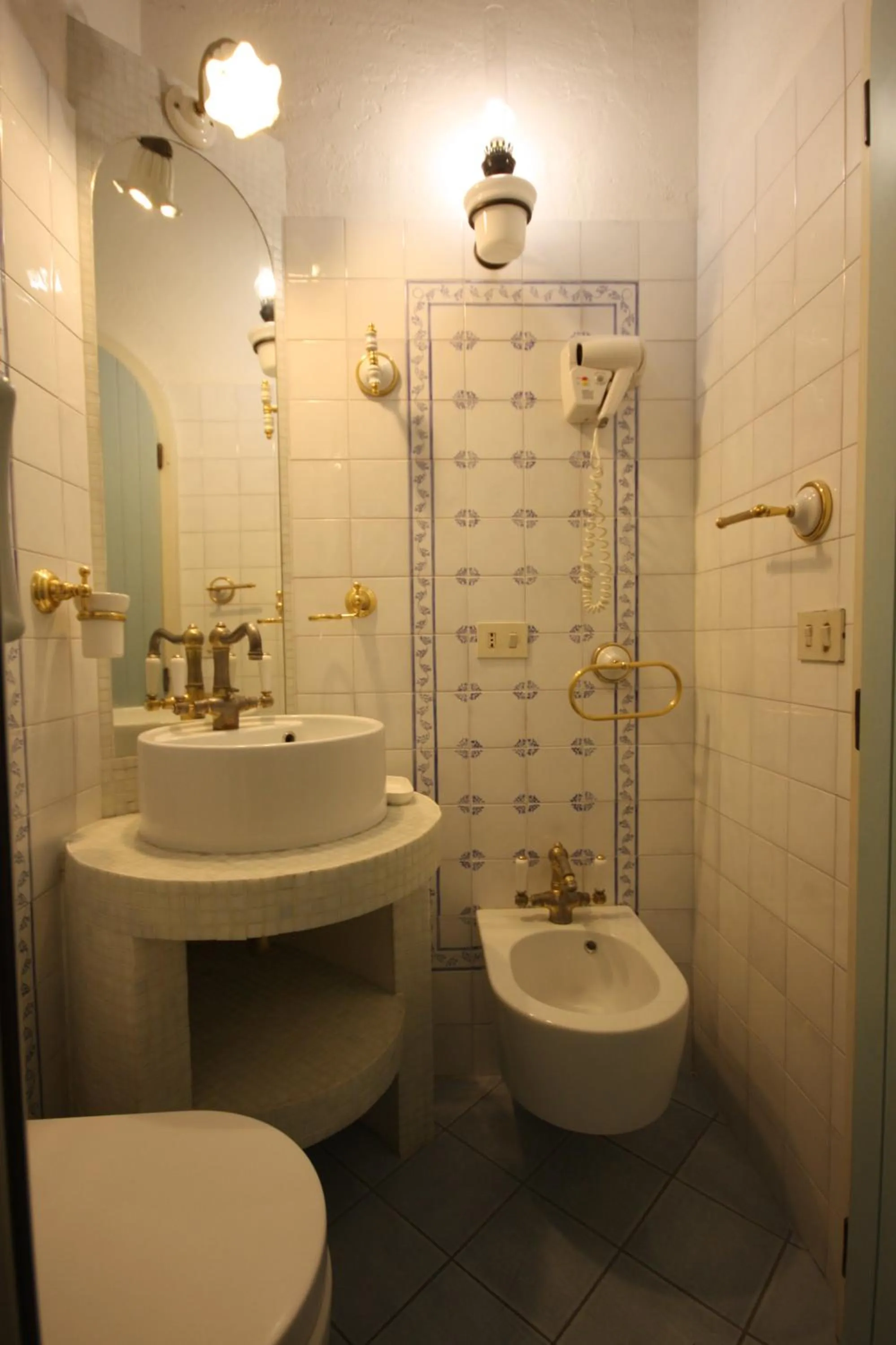 Bathroom in Hotel Andreina