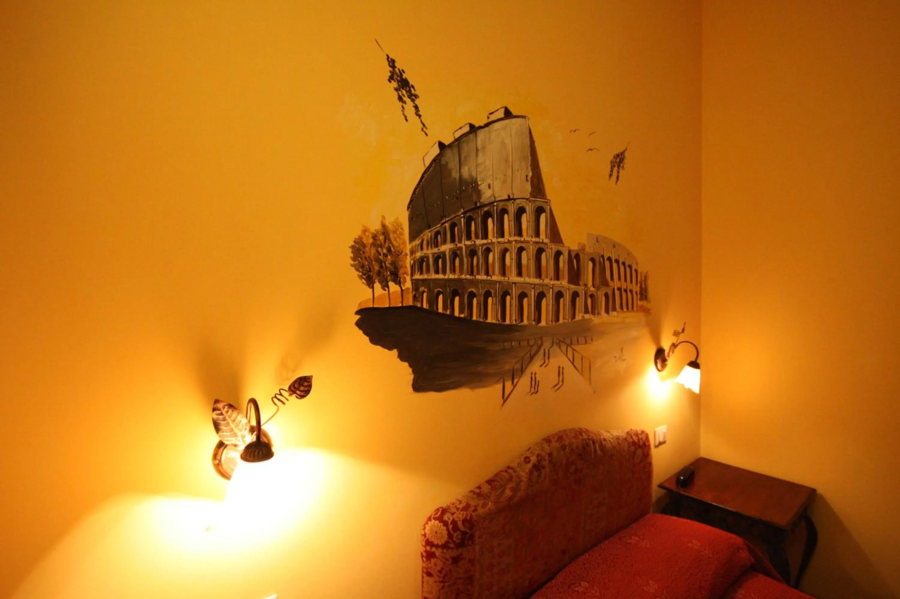 Decorative detail in Hotel Andreina