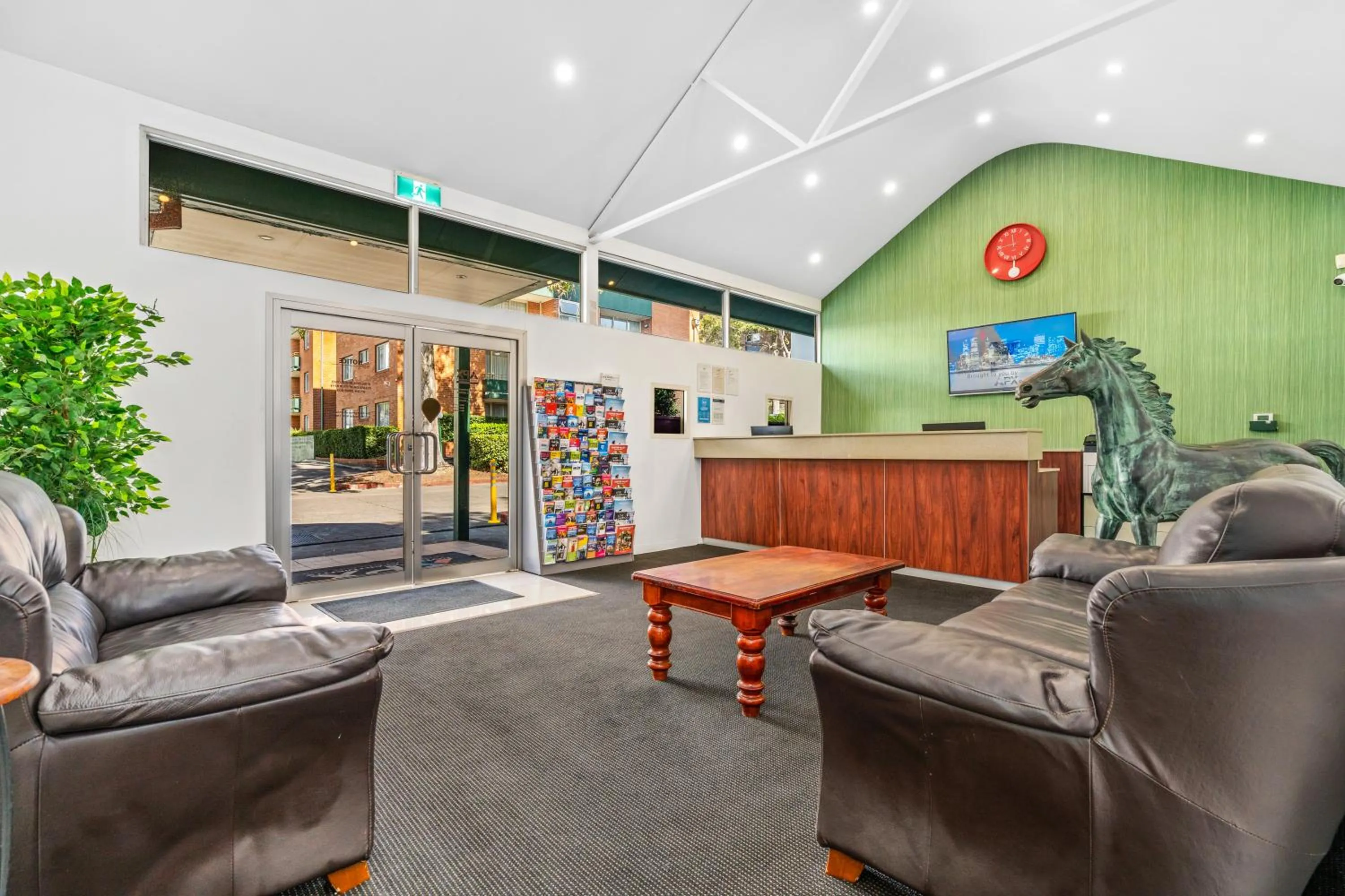 Lobby or reception in APX Parramatta