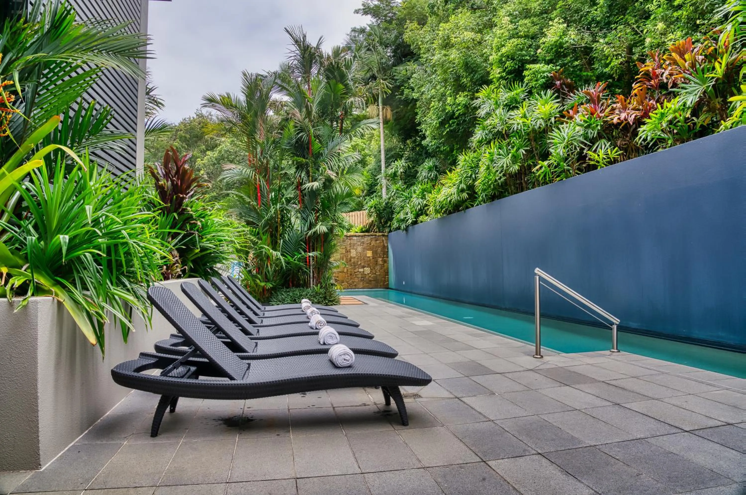 Pool view in Coconut Grove