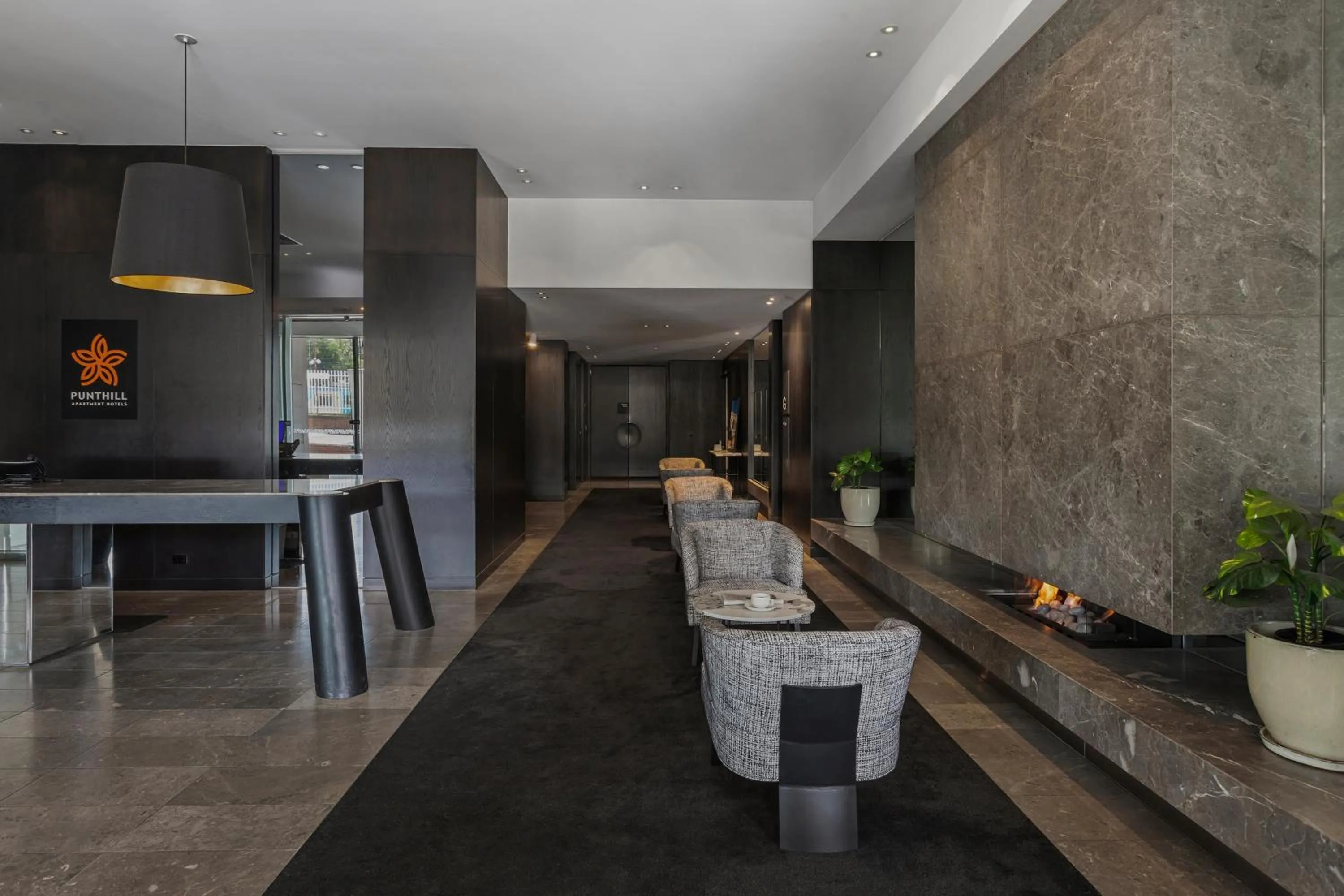 Lobby or reception in Punthill South Yarra Grand