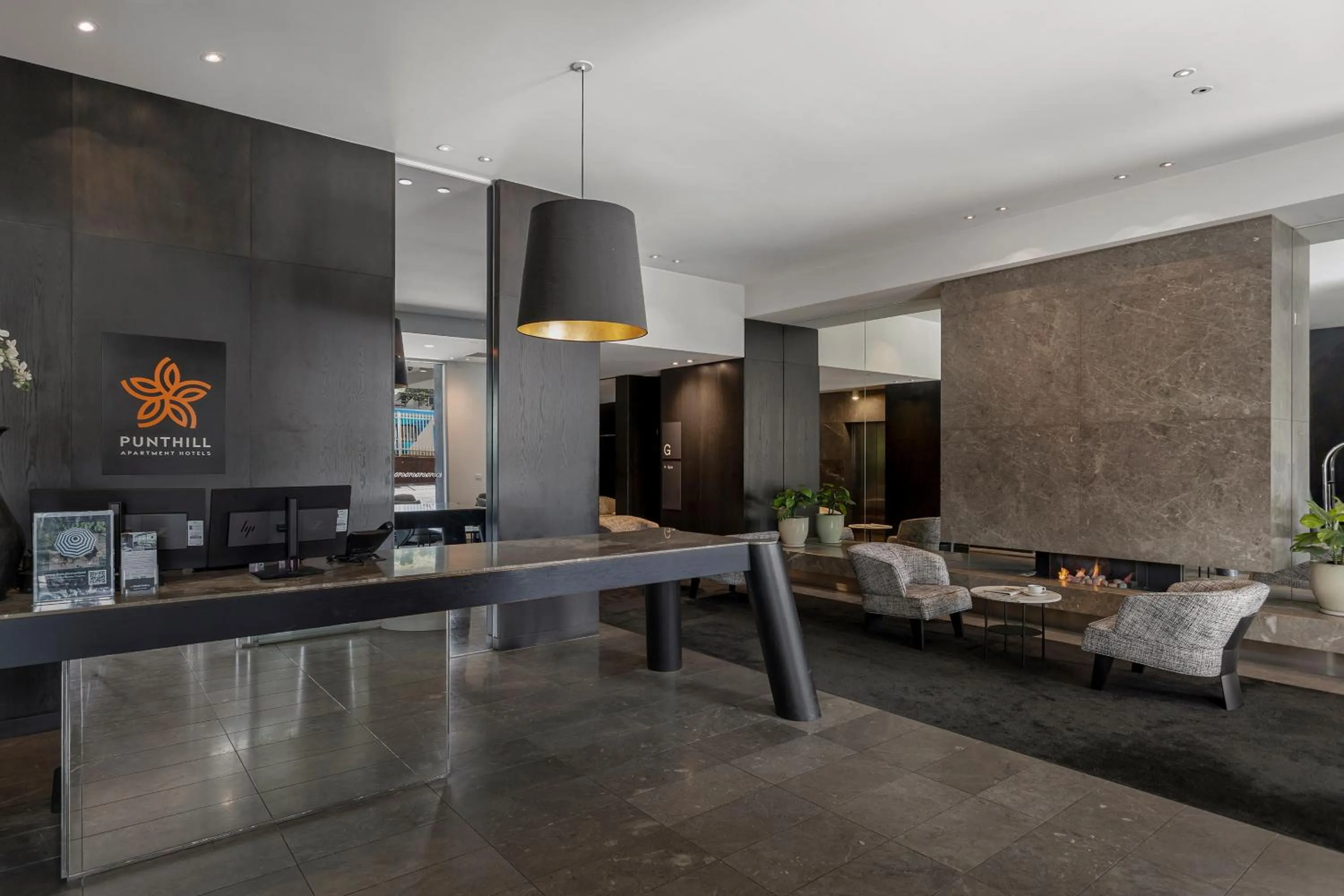 Lobby or reception in Punthill South Yarra Grand