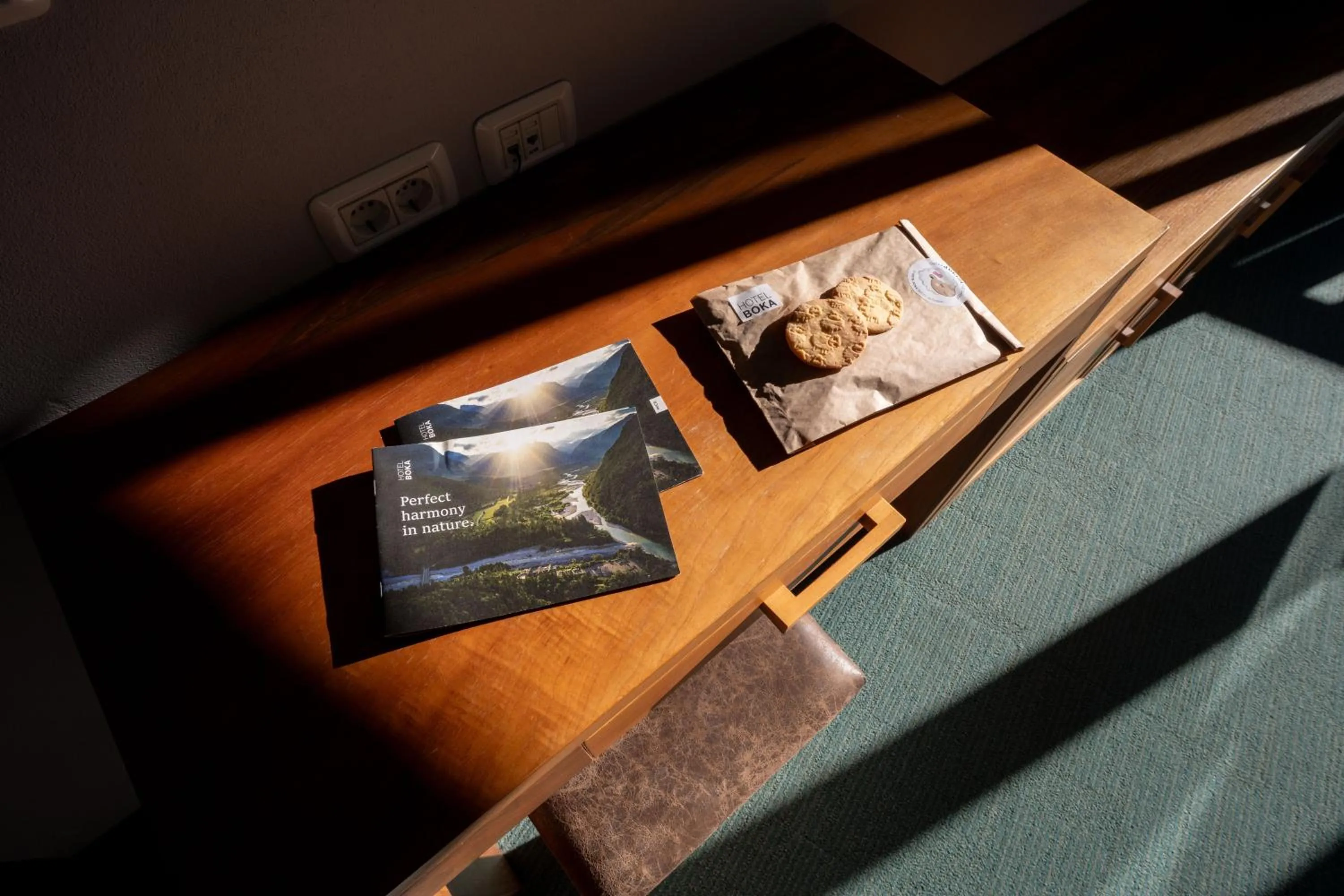 Seating area in Hotel Boka