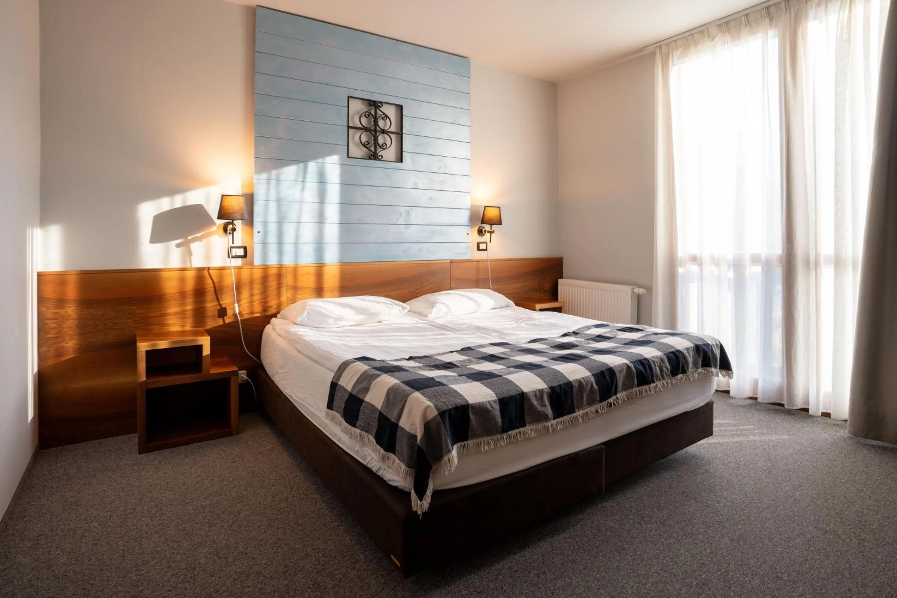 Bedroom, Bed in Hotel Boka