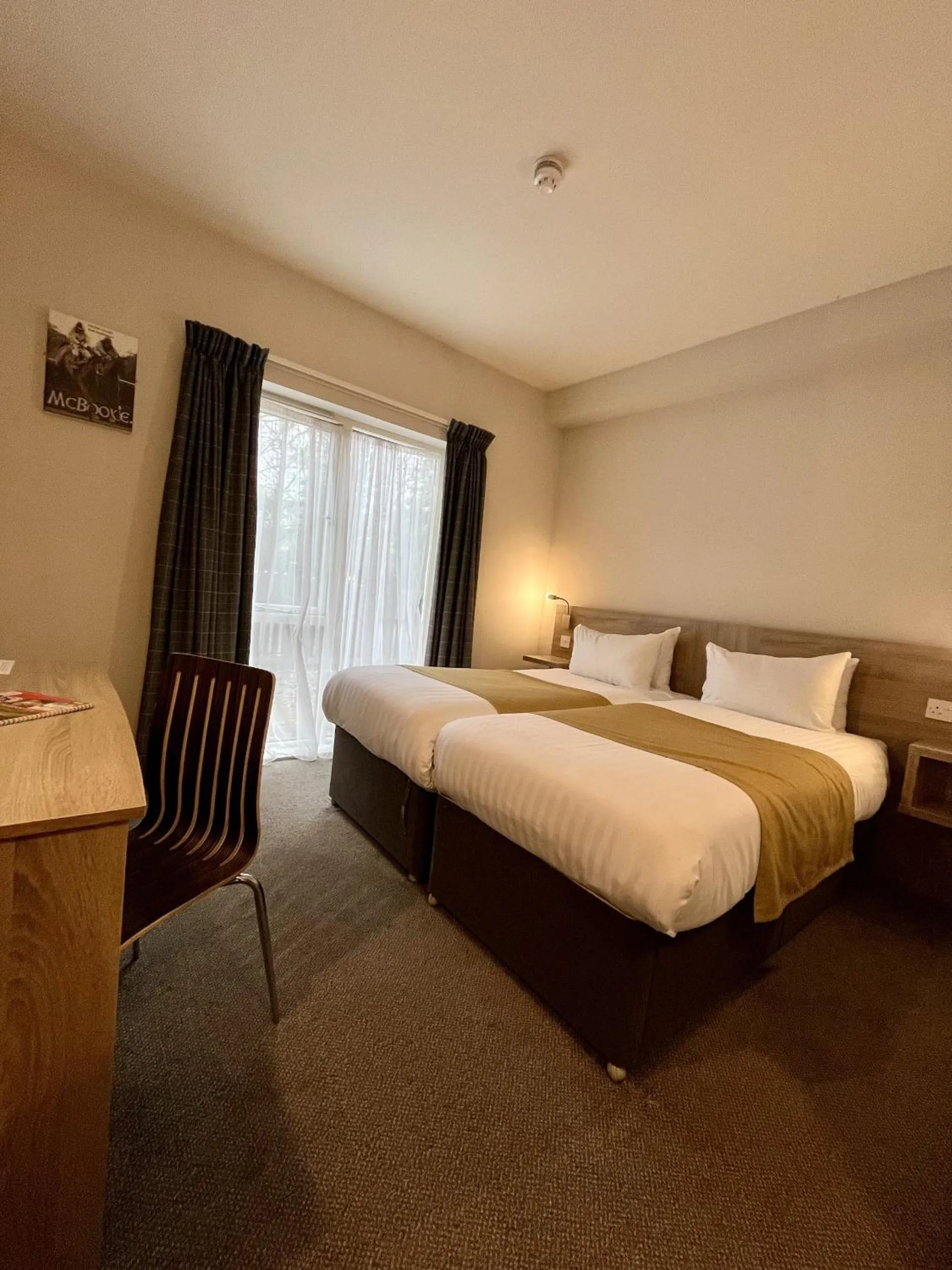 Bed in The Lodge At Perth Racecourse
