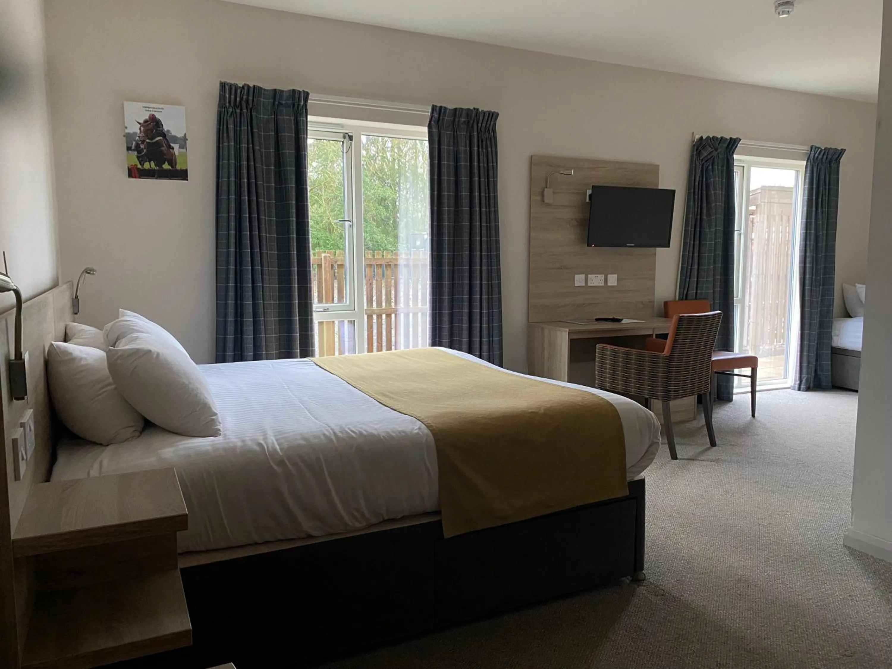 Bed in The Lodge At Perth Racecourse