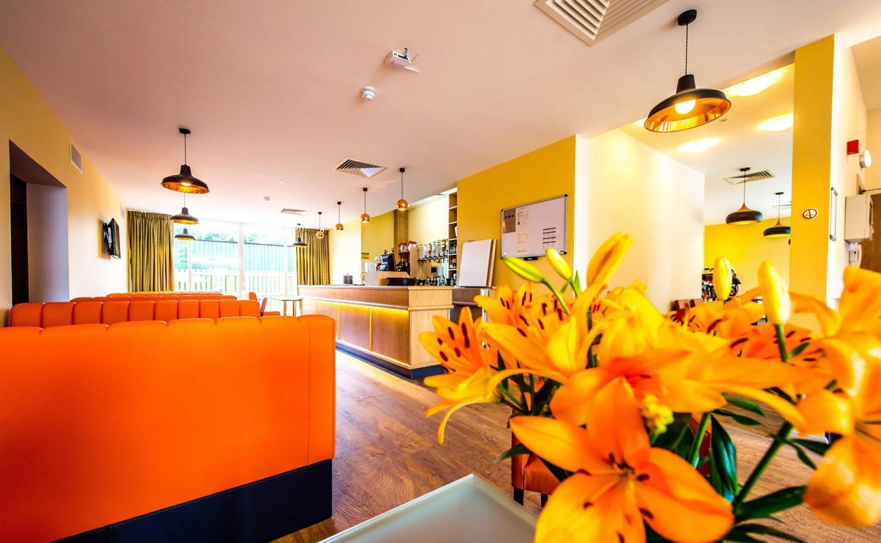 Lobby or reception in The Lodge At Perth Racecourse