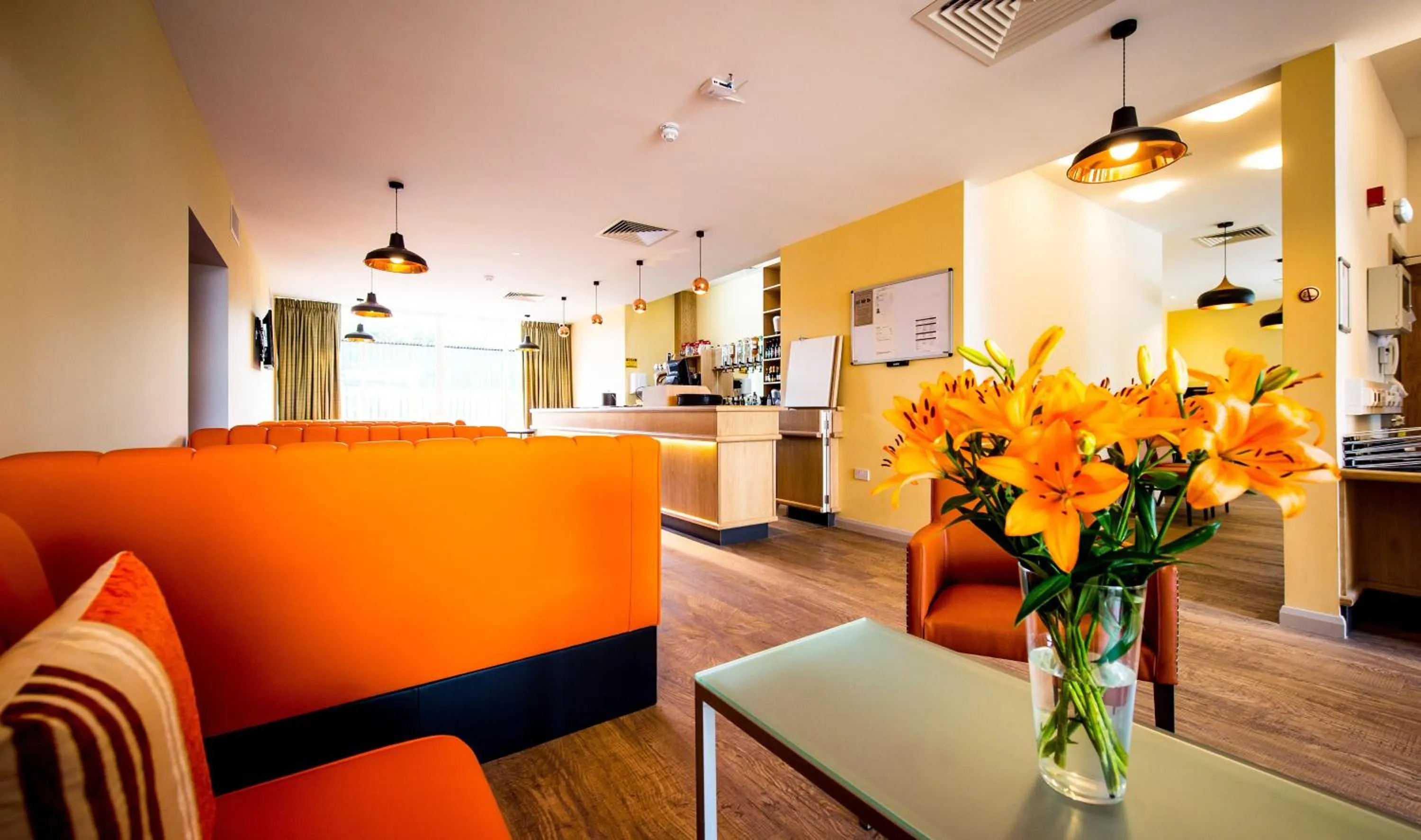 Lobby or reception in The Lodge At Perth Racecourse