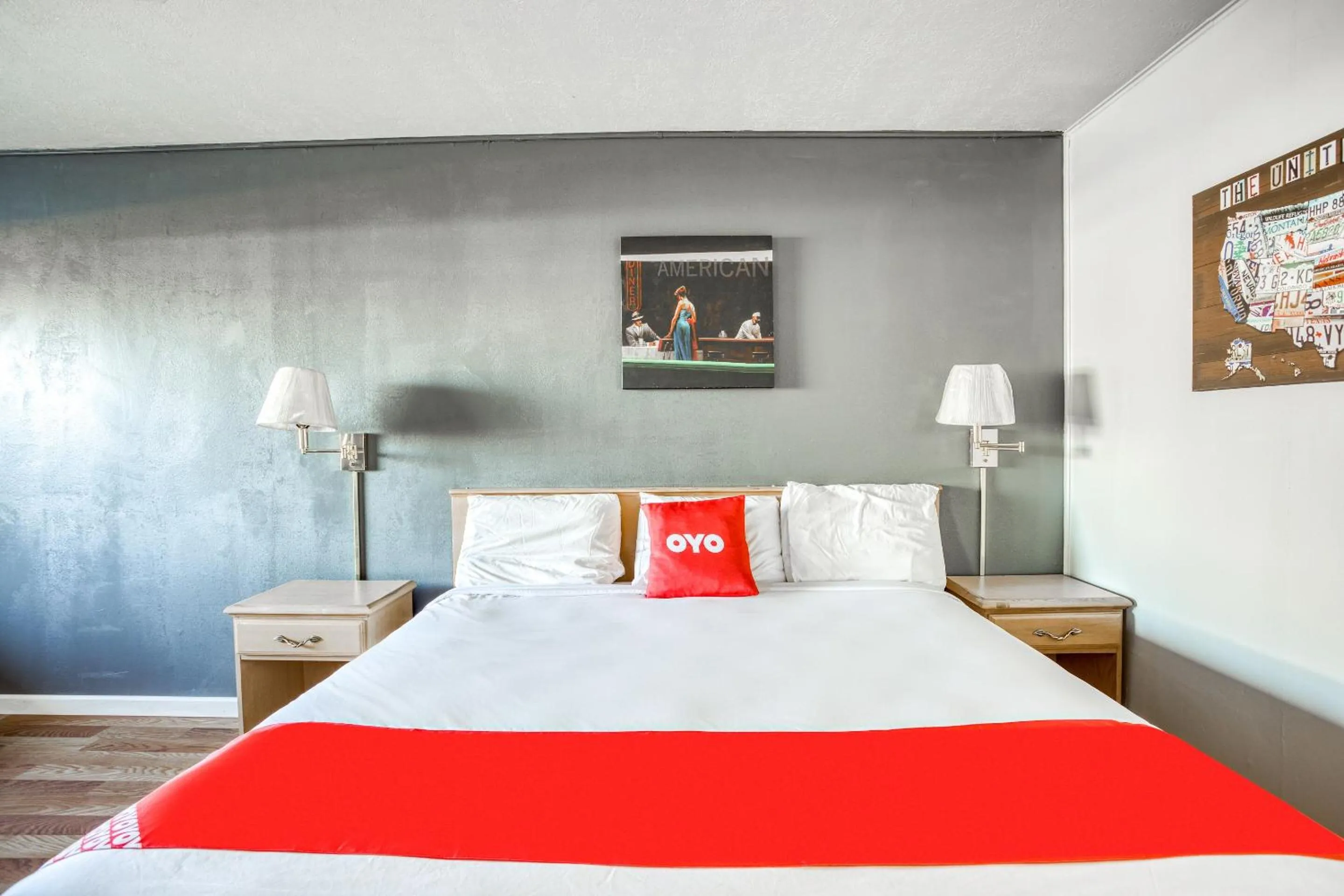 Bedroom, Bed in OYO Hotel Heber Springs Lakeside