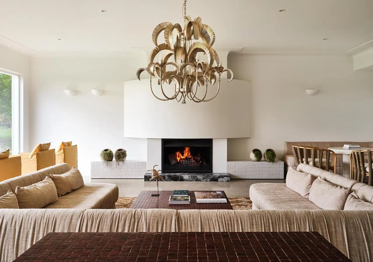 Seating area in Lancemore Milawa