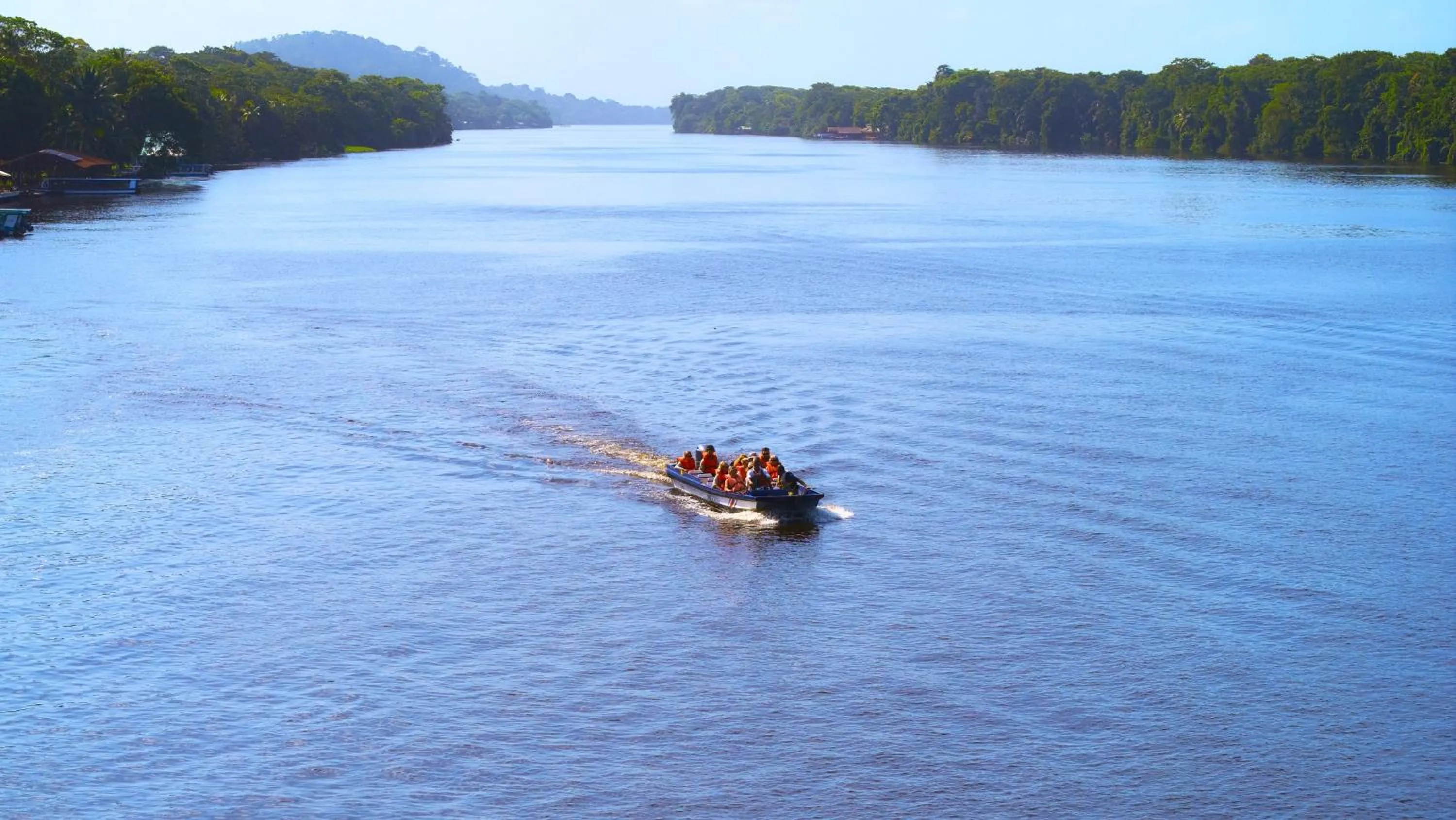 Natural landscape in Aninga Lodge