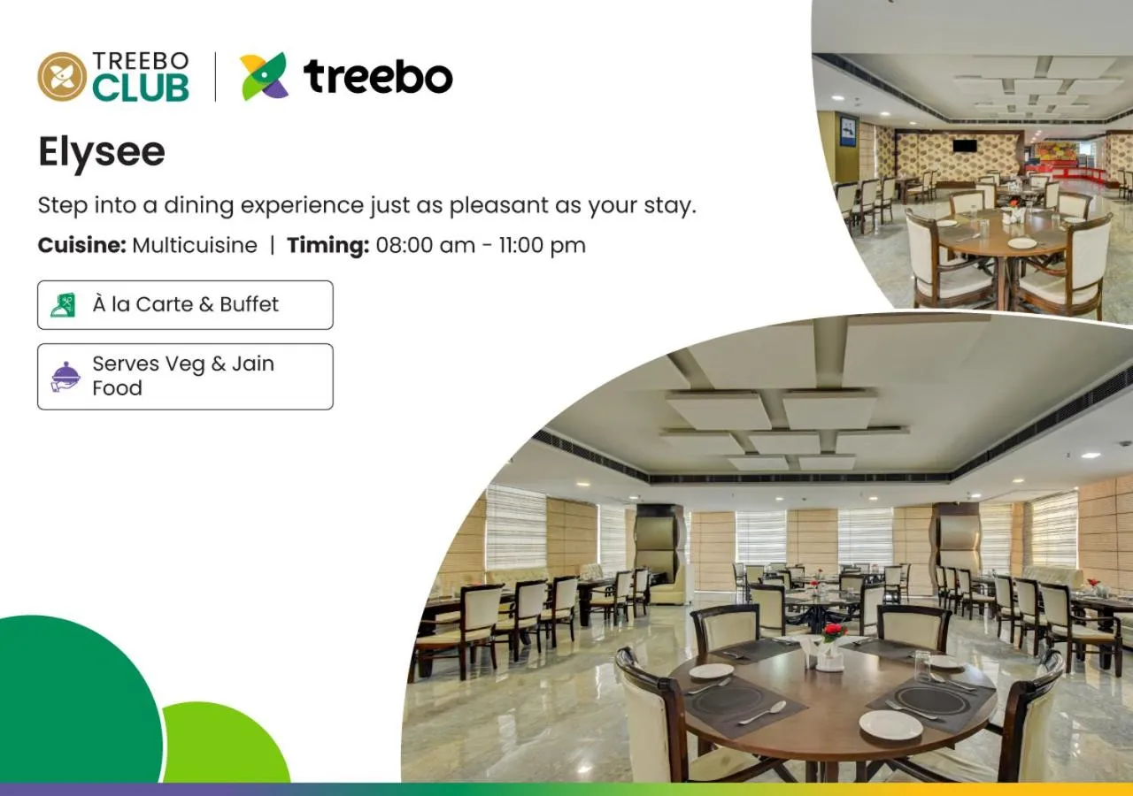 Restaurant/places to eat in Treebo Elysee, Patel Nagar