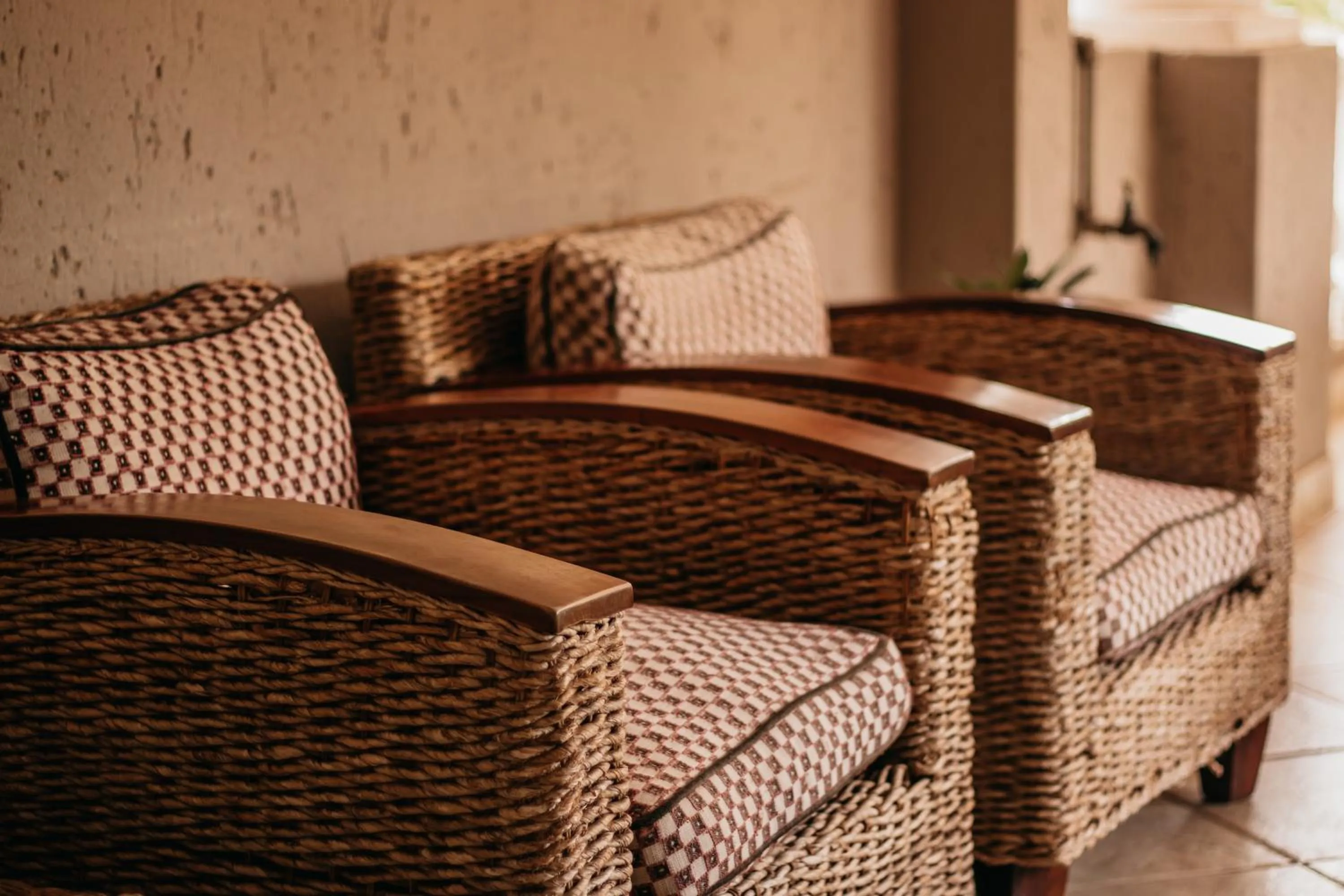 Patio in All Seasons Boutique Hotel - Sustainable Electricity and Water