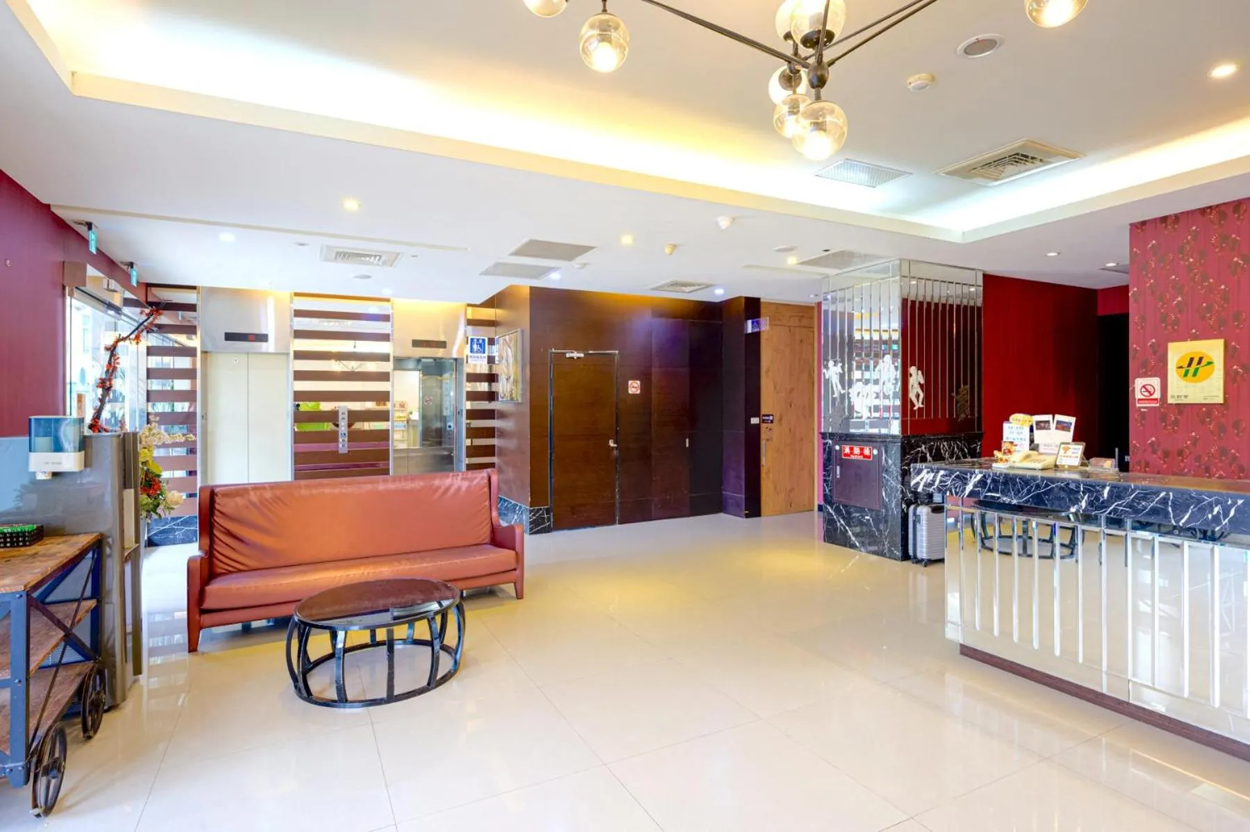 Property building in Sunny Hotel