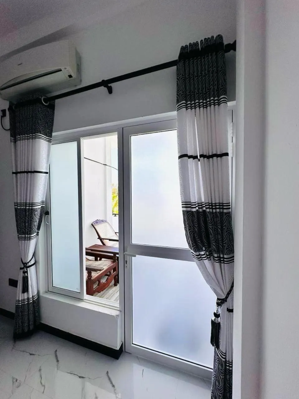 View (from property/room), Bed in Garden Beach Hotel