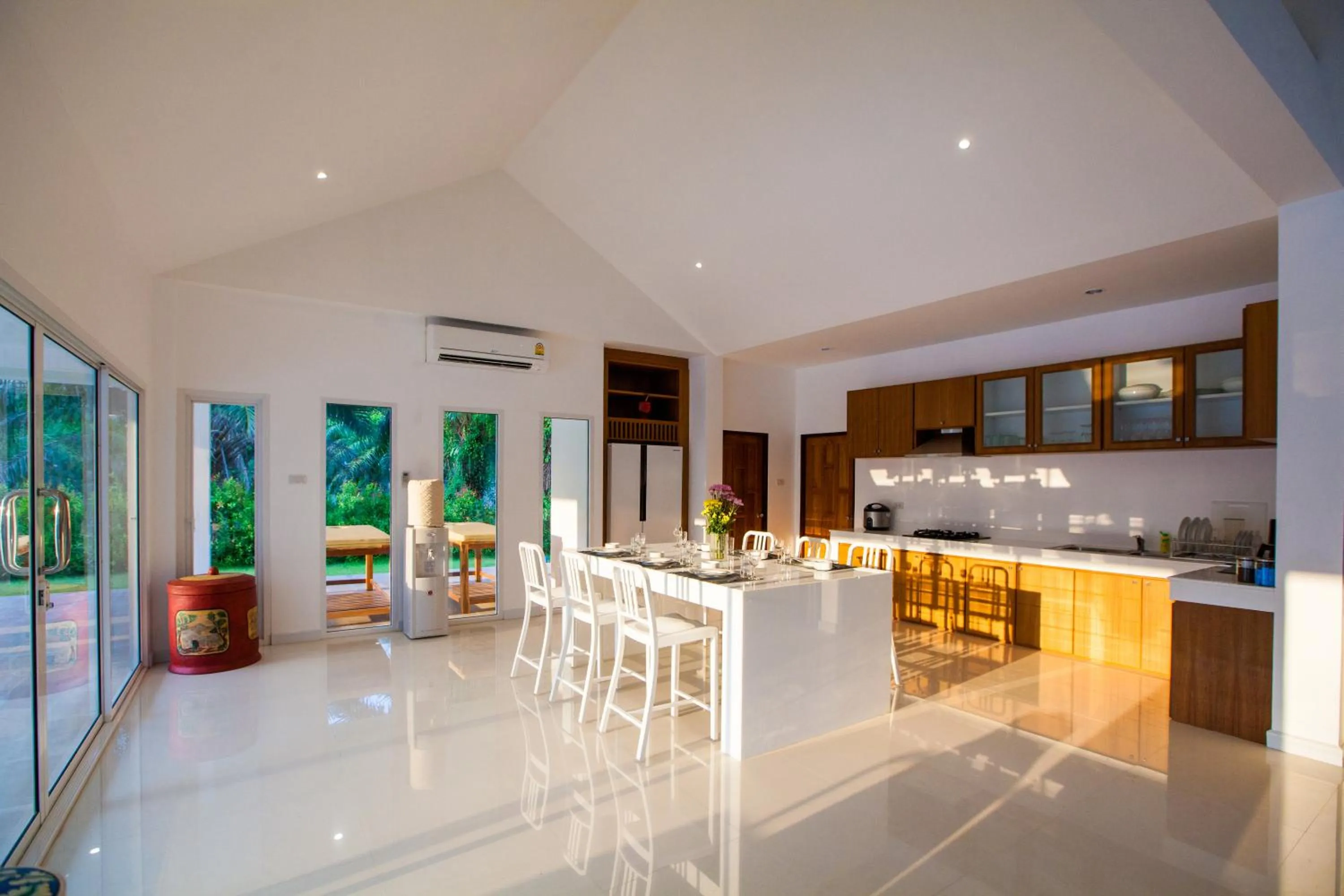 Kitchen or kitchenette in Baan Anna