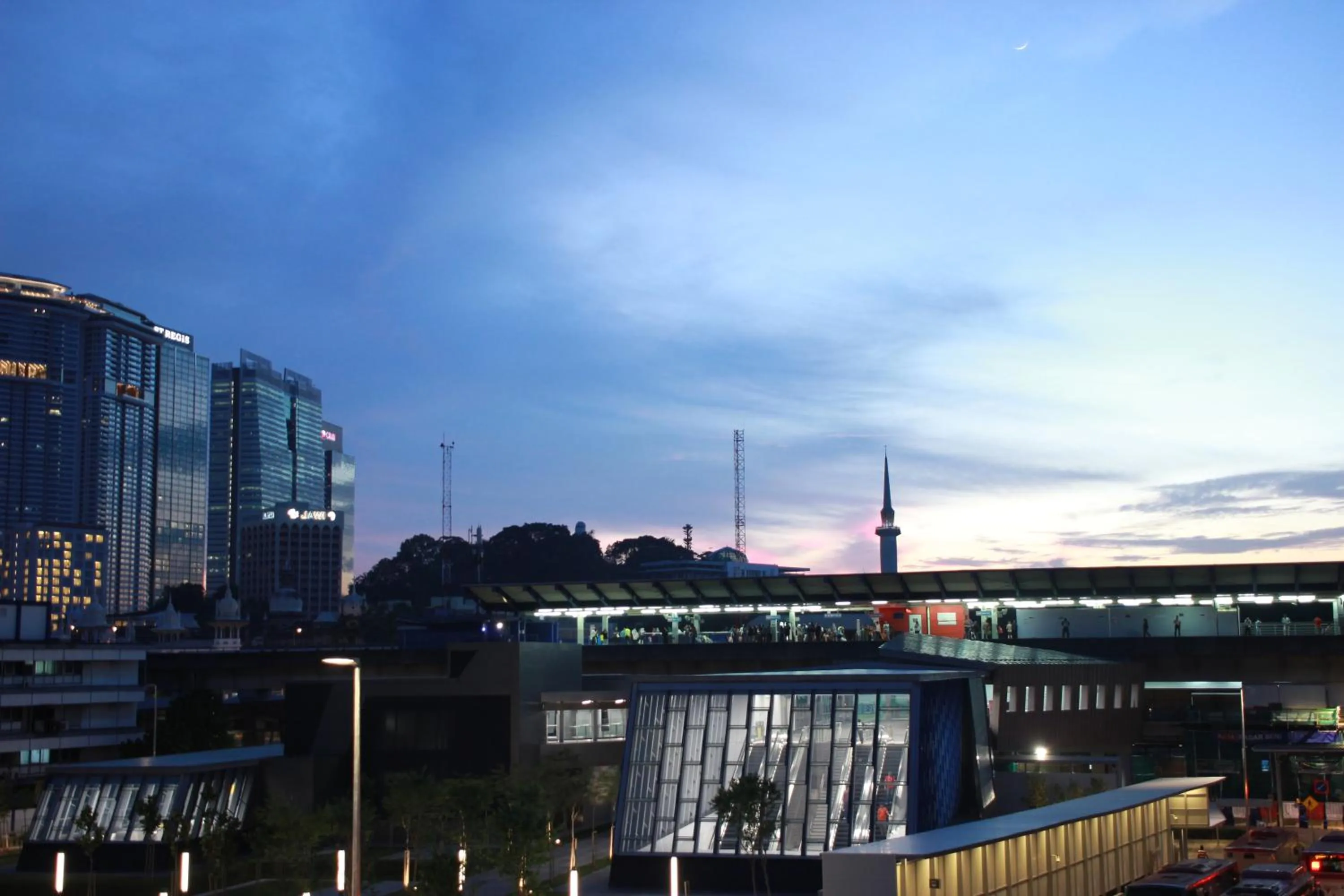 City view in Birdnest Guesthouse, Gaia Rooftop Cafe