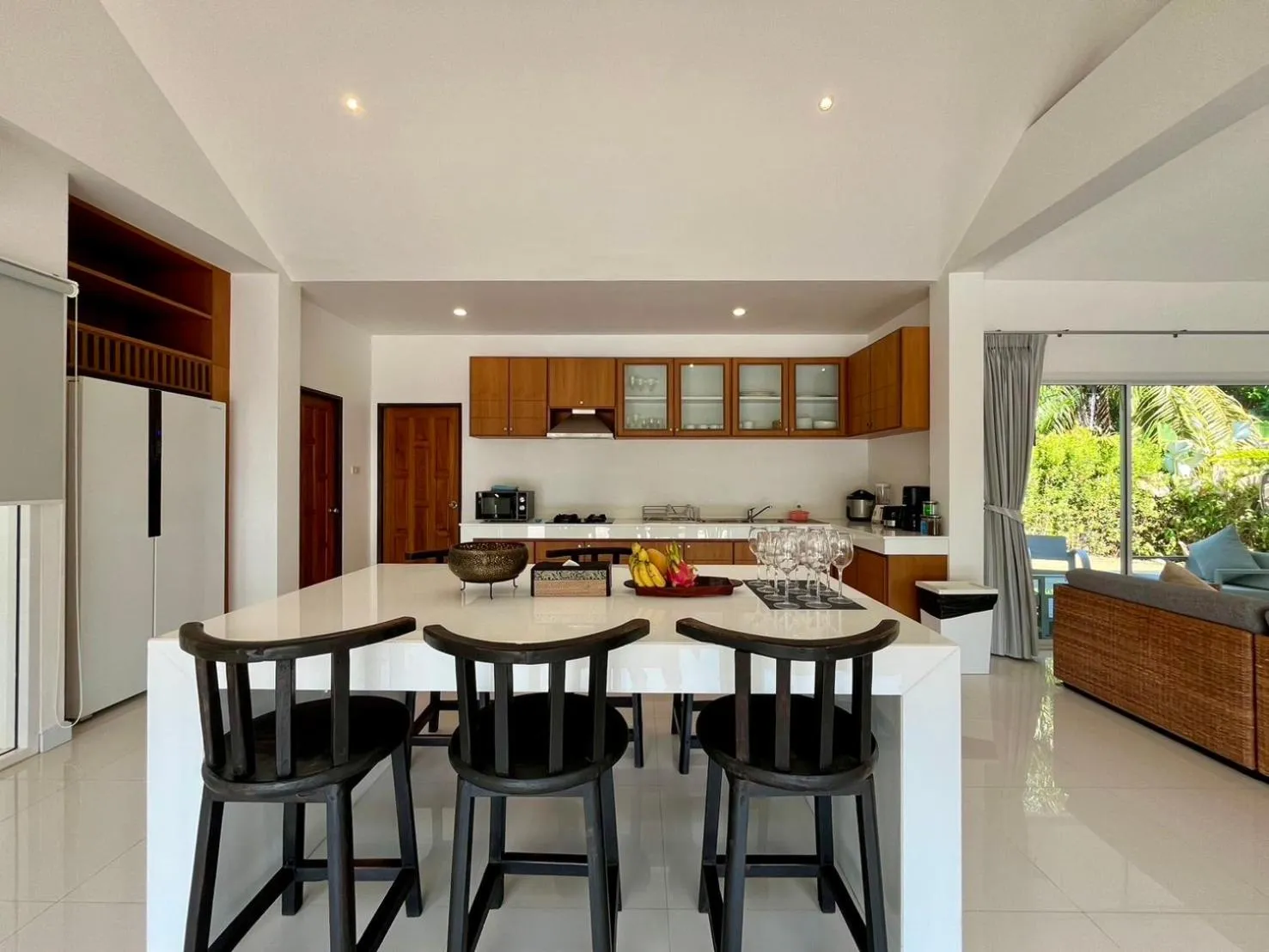 Kitchen or kitchenette in Baan Lalle