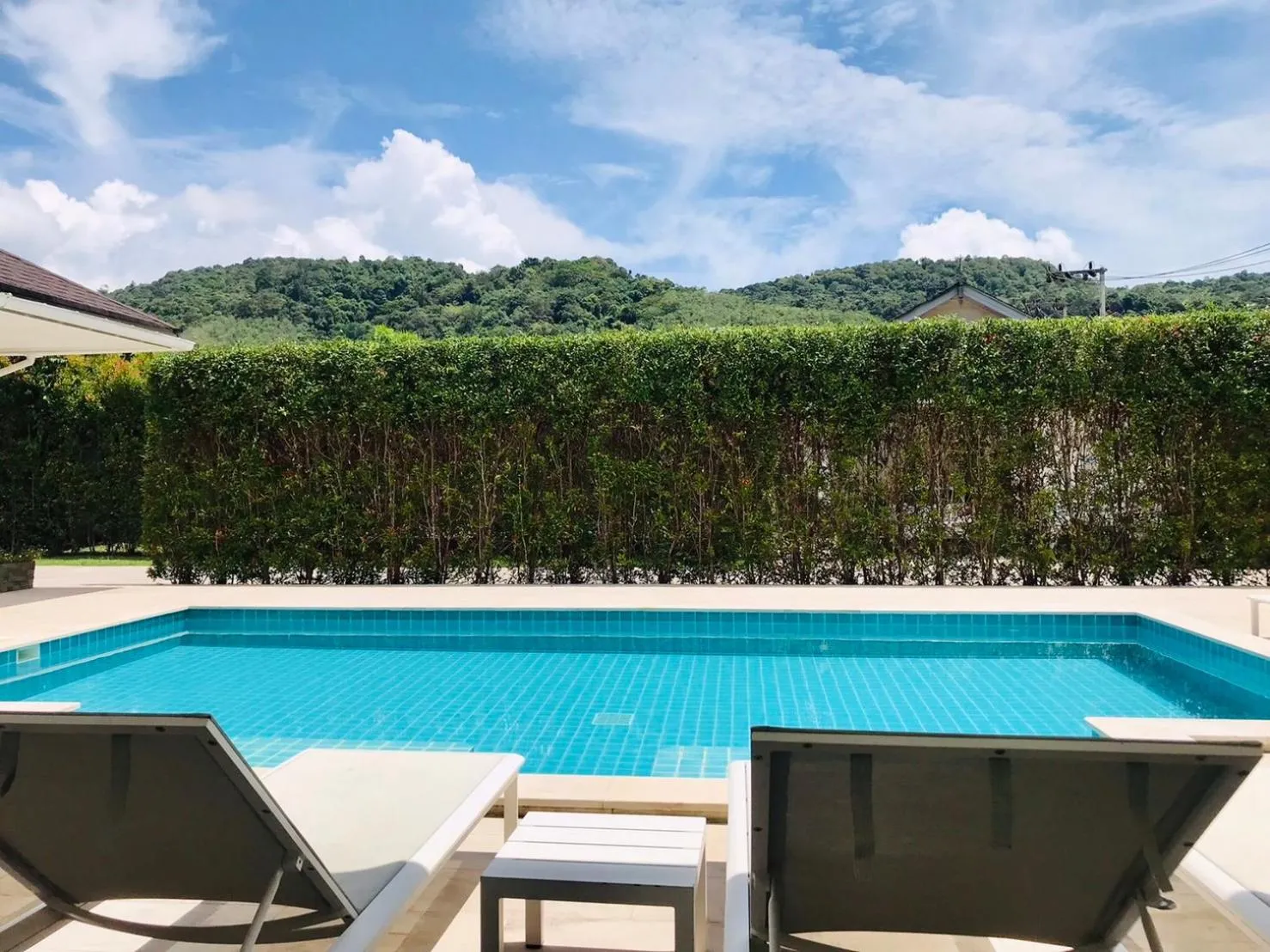 Swimming pool in Baan Lalle