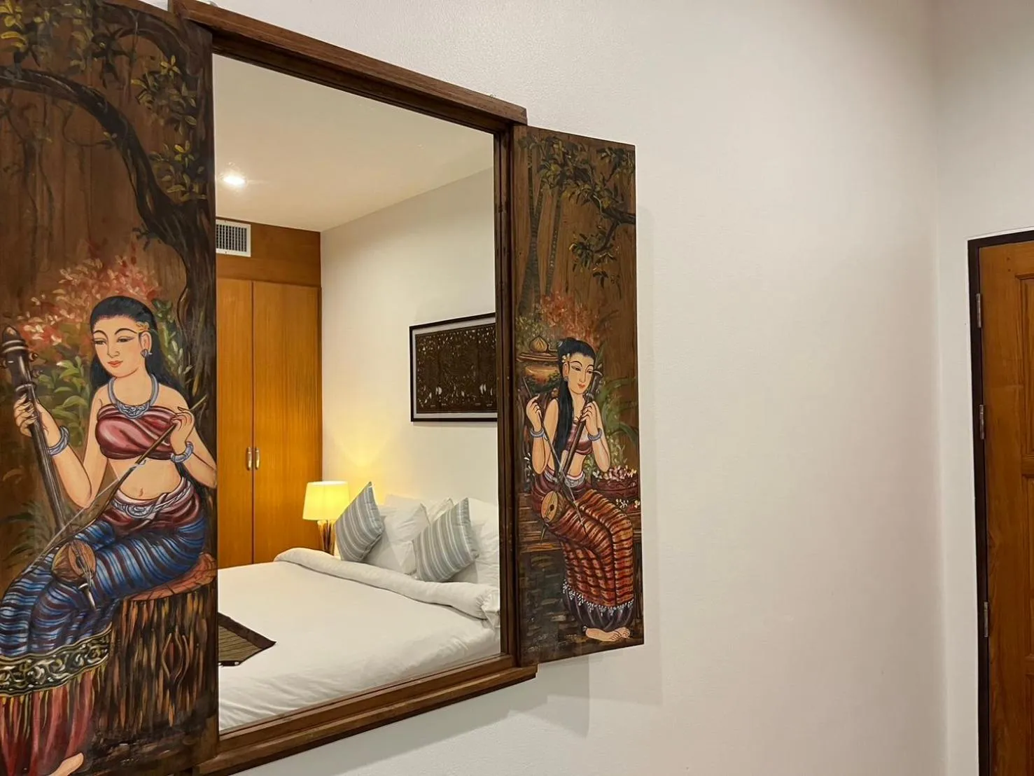 Bedroom, Bed in Baan Lalle