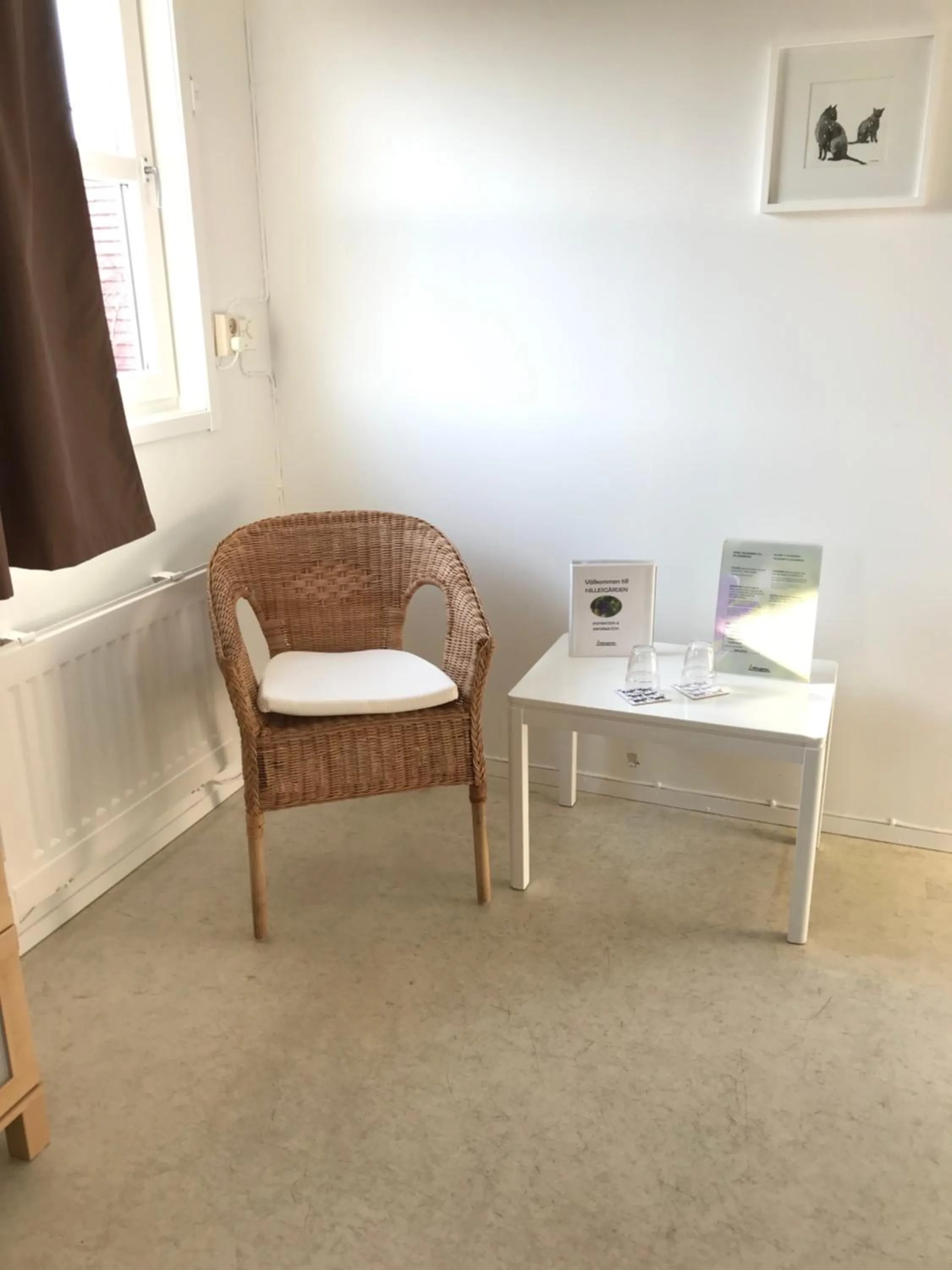 Photo of the whole room in Hillesgården