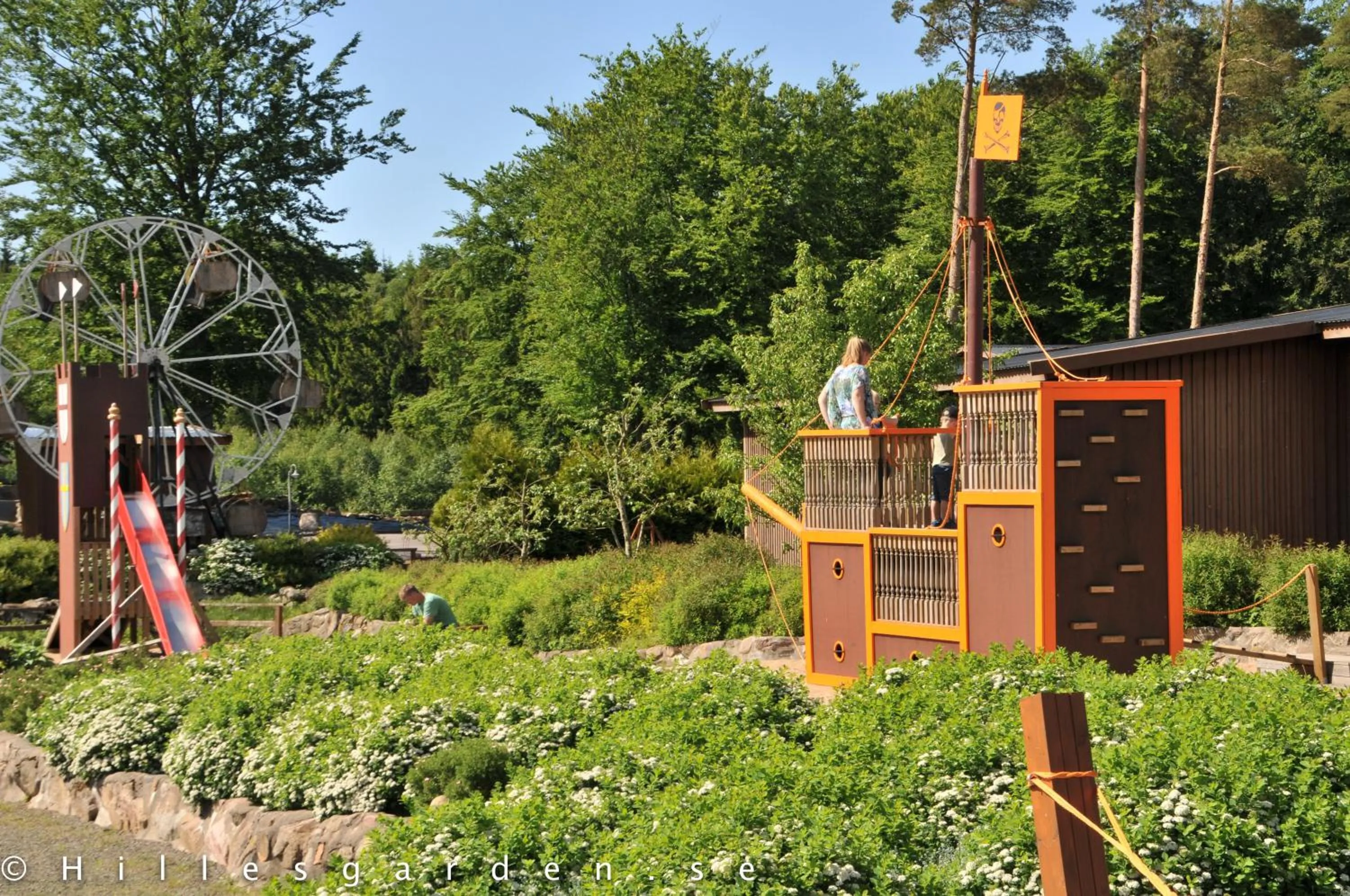 Children play ground in Hillesgården