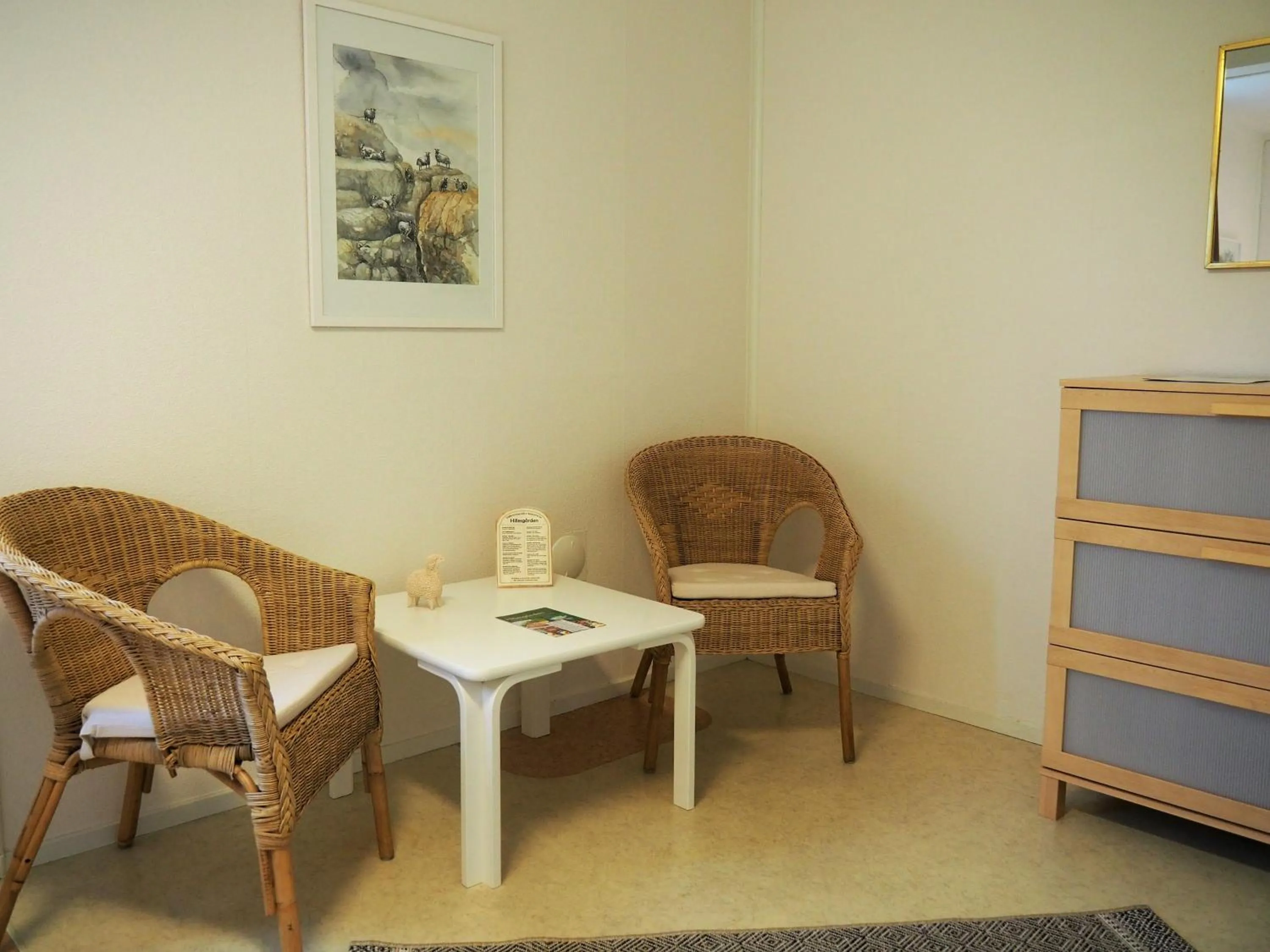 Photo of the whole room in Hillesgården