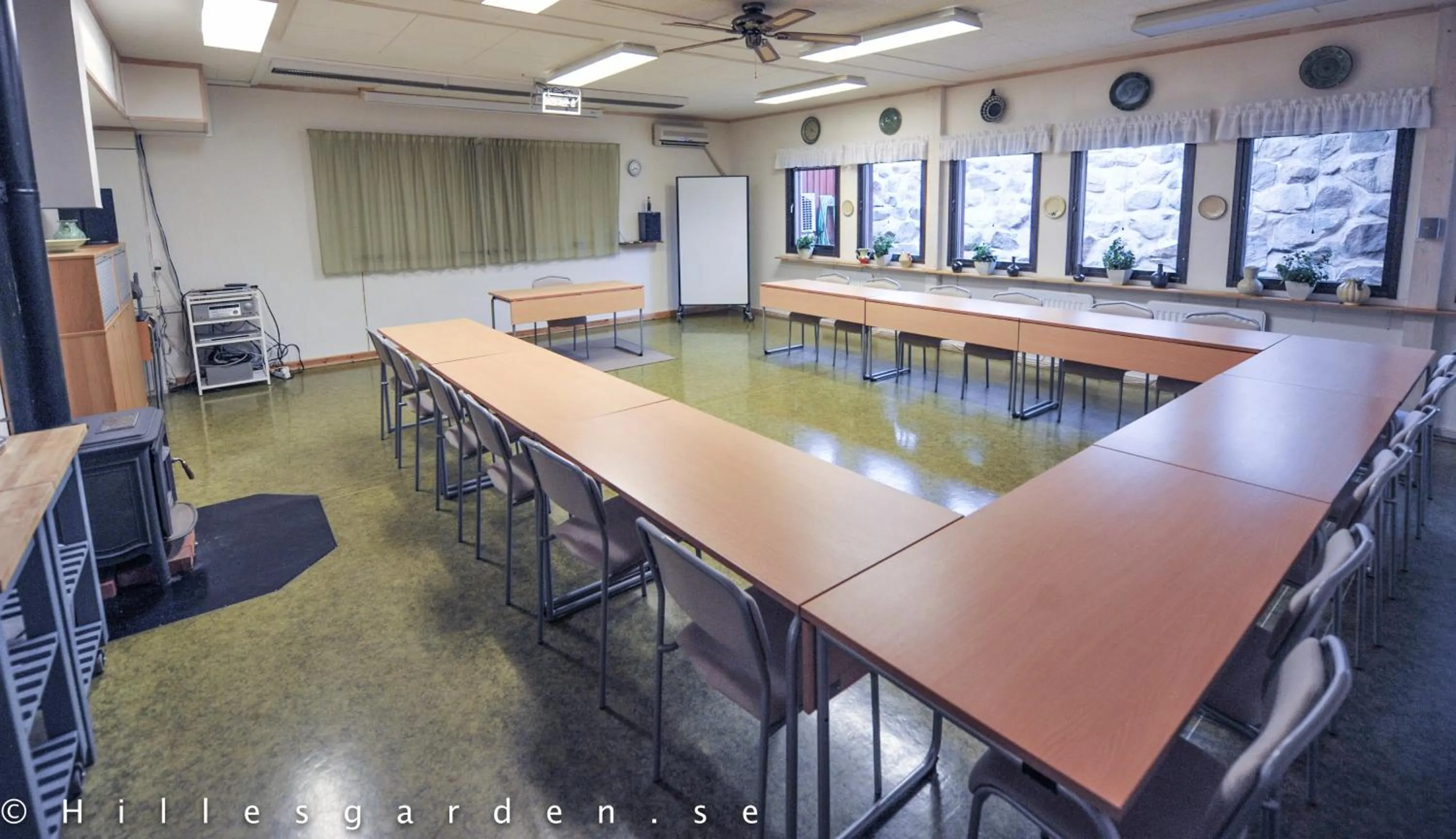 Area and facilities in Hillesgården