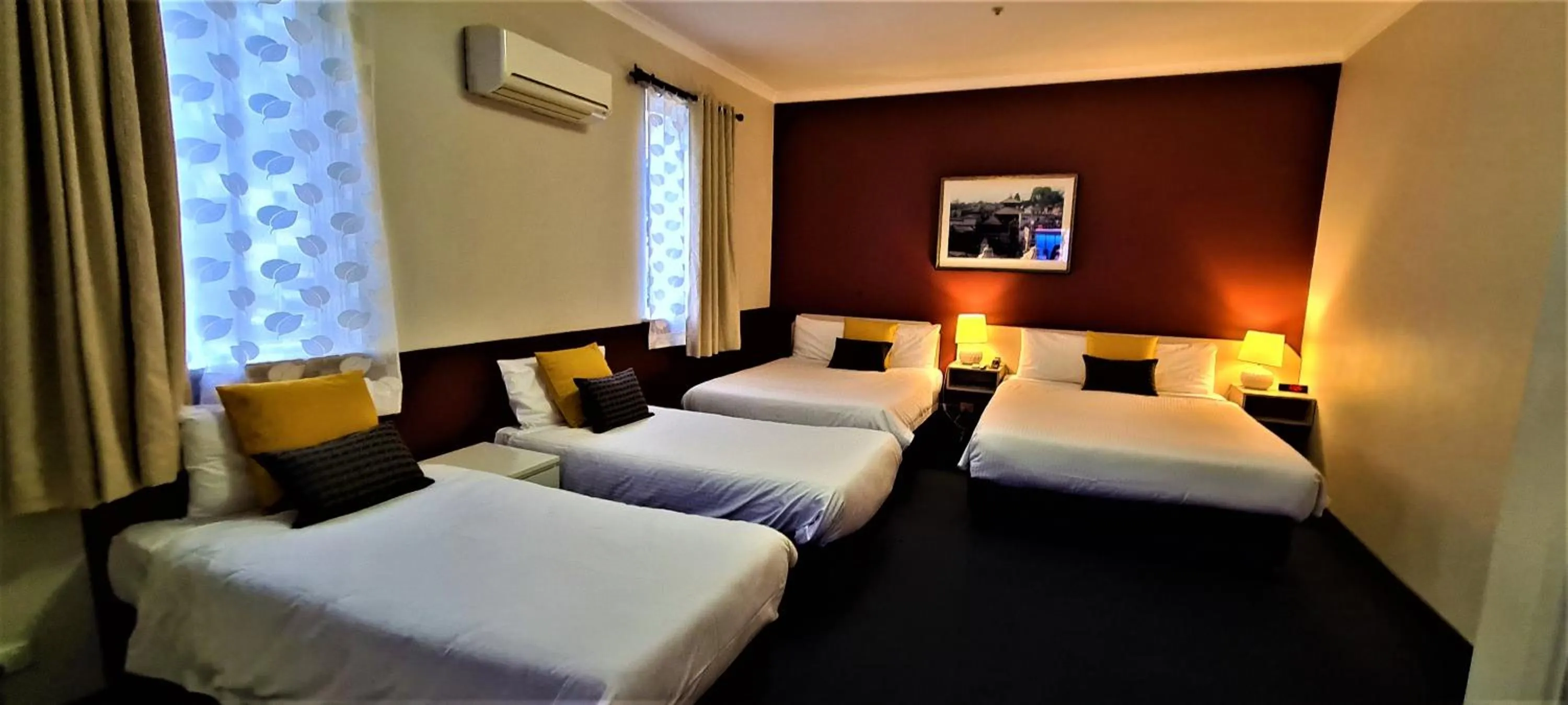 Bed in Brunswick Tower Hotel