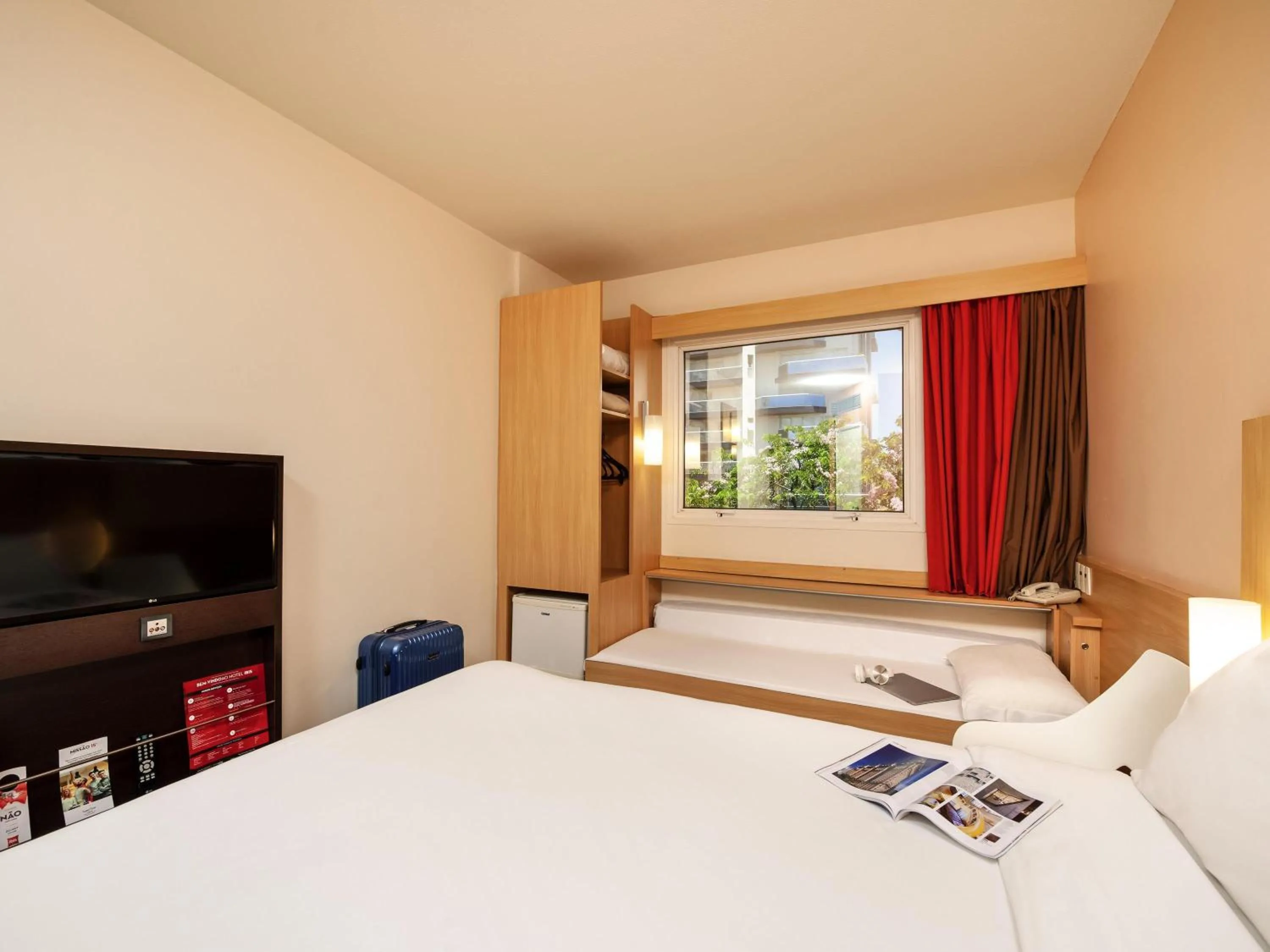 Bedroom, Bed in Ibis São Carlos