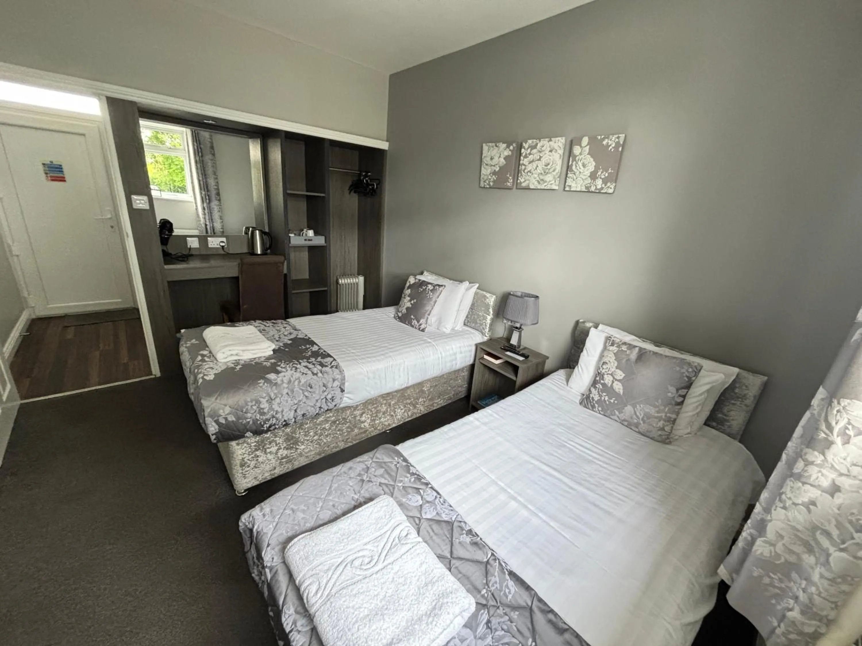 Bed in Solway Lodge Hotel