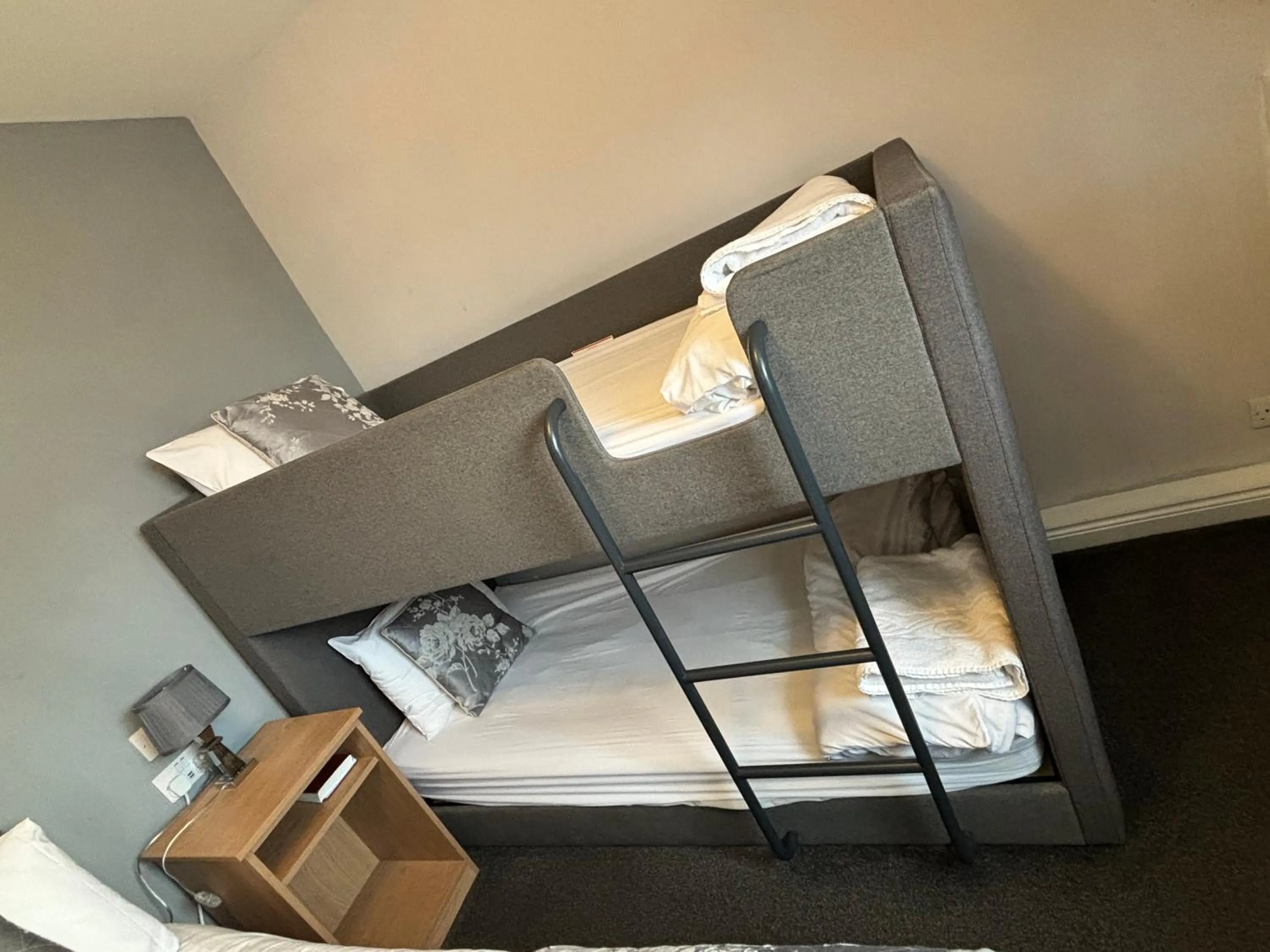 Bed in Solway Lodge Hotel