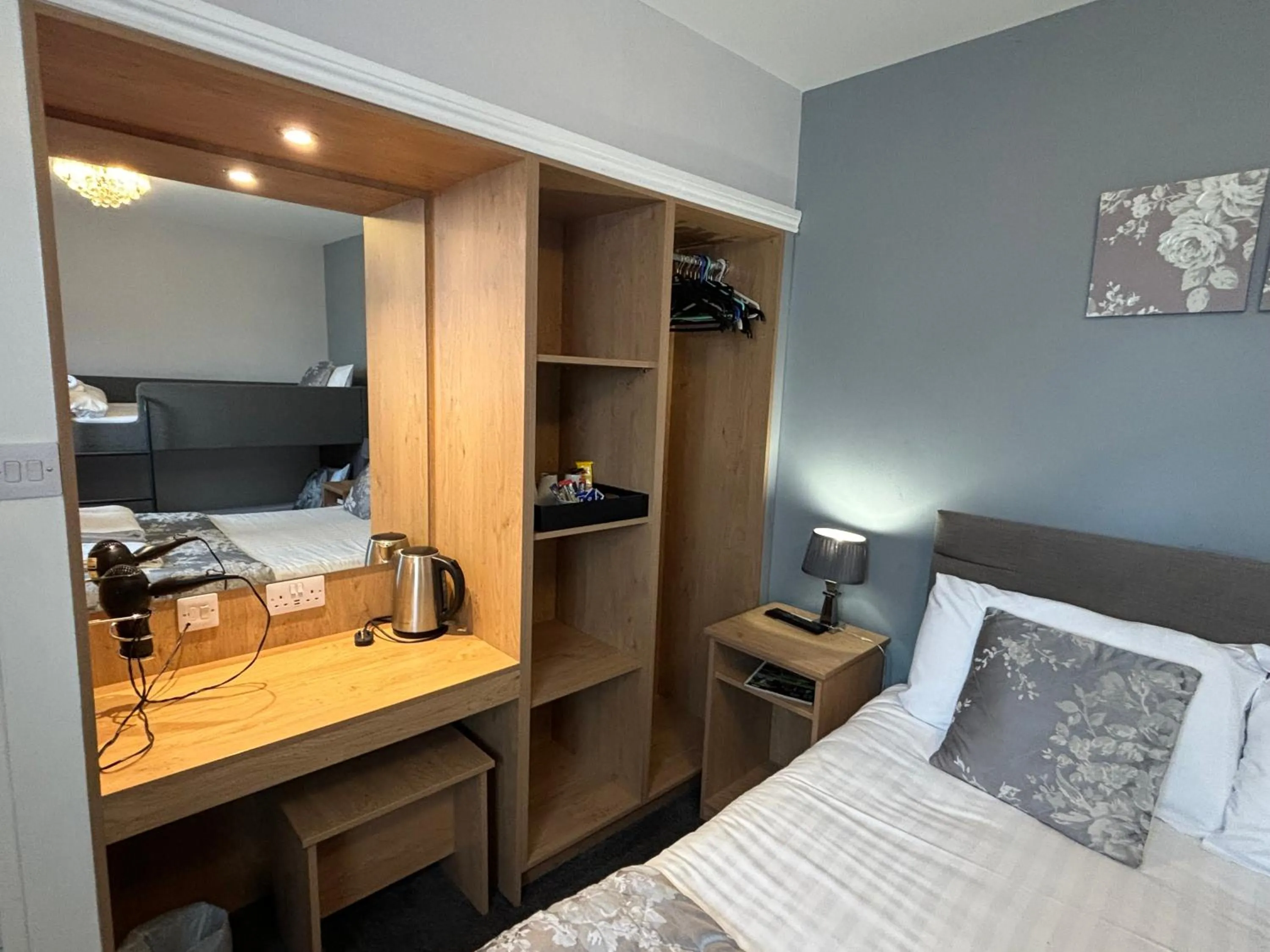 Bed in Solway Lodge Hotel