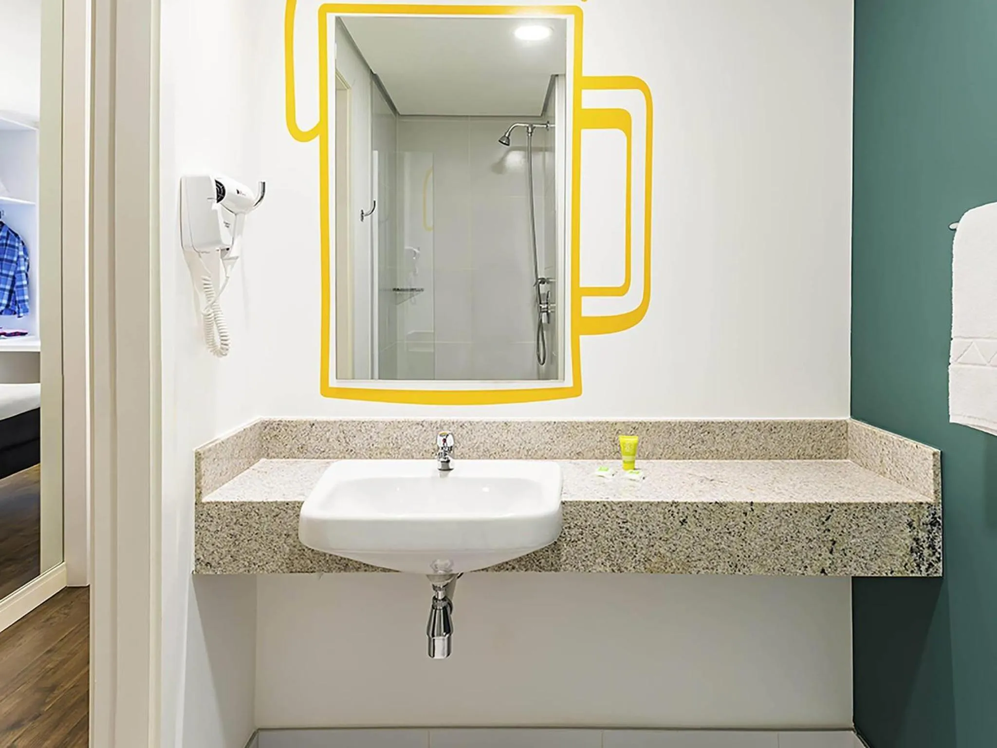 Bedroom in ibis Styles Ribeirao Preto Jardim Botanico