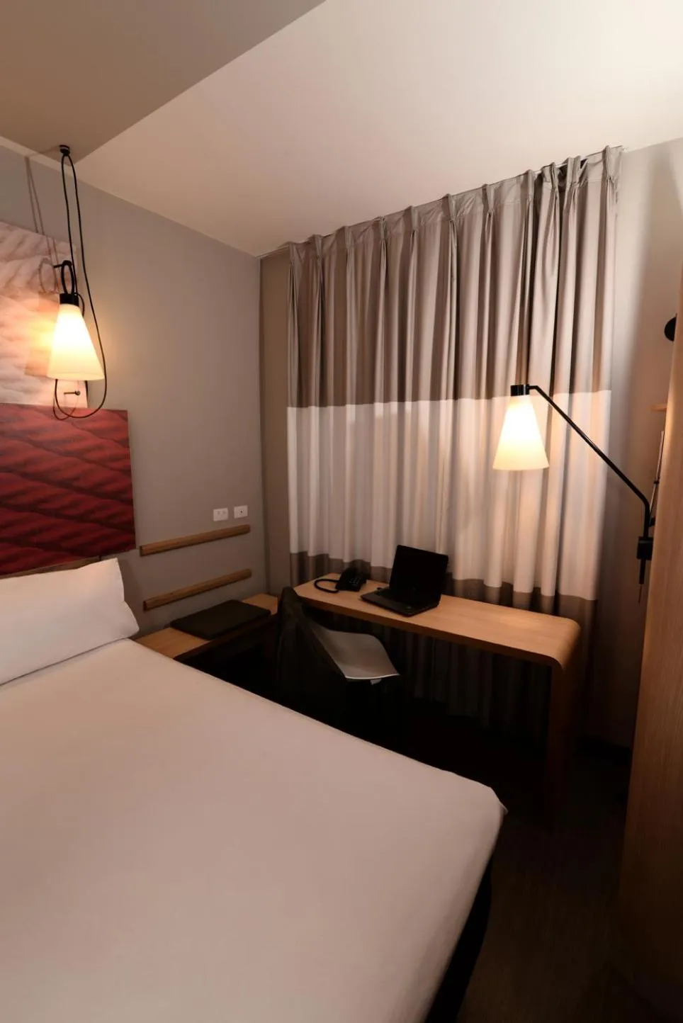Bedroom, Bed in ibis Campo Grande