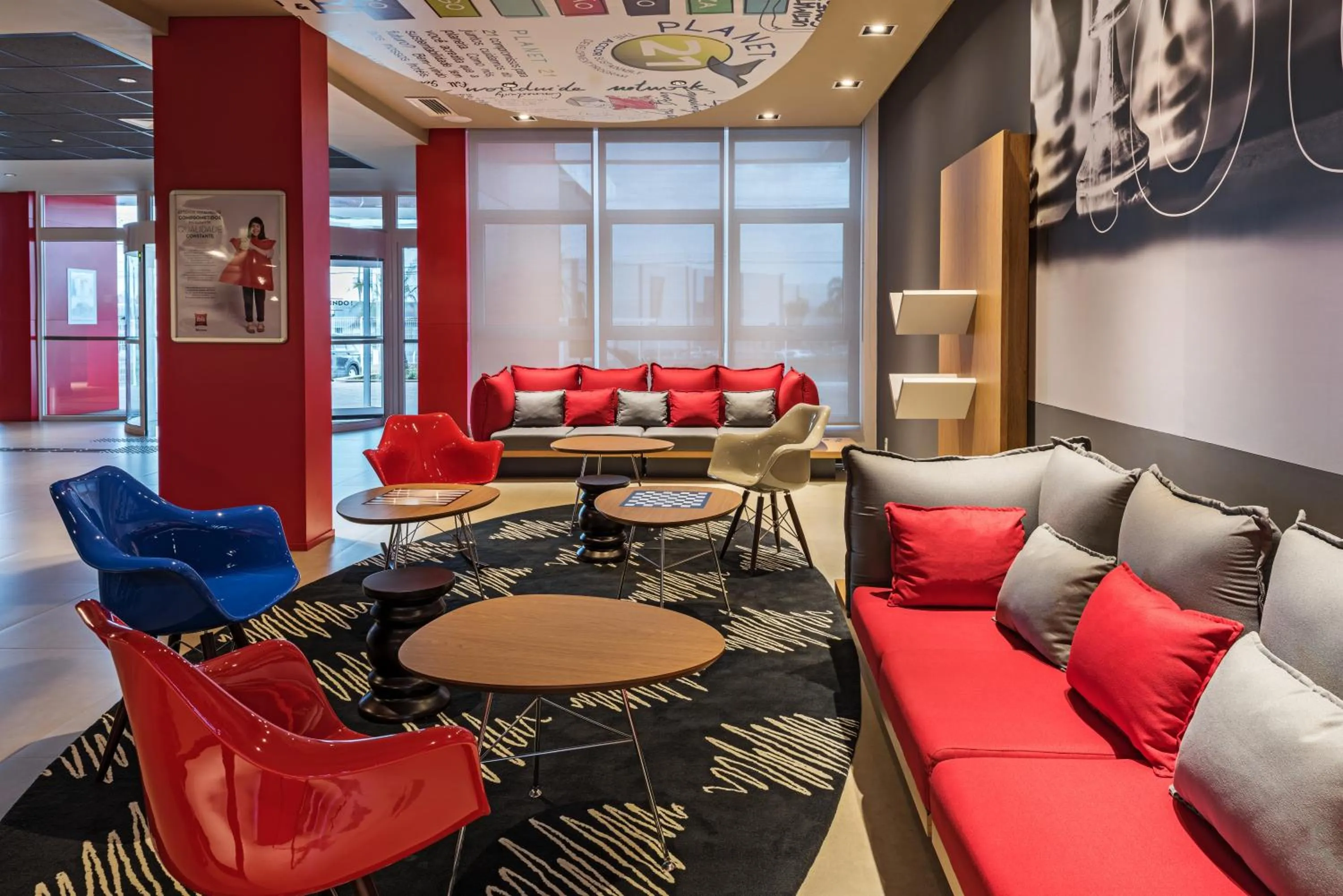 Lounge or bar in ibis Chapeco