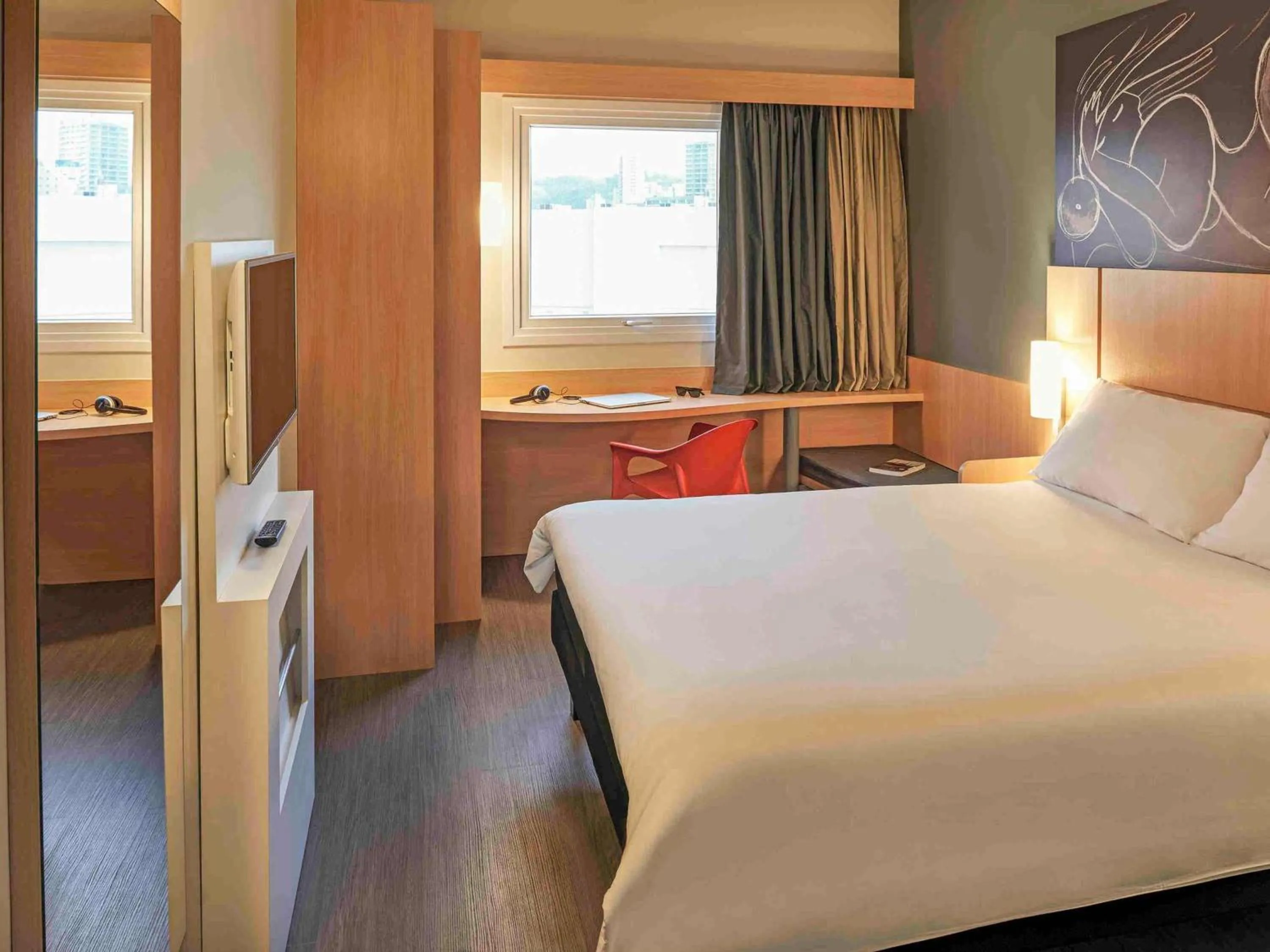 Property building, Bed in ibis Jundiai Shopping