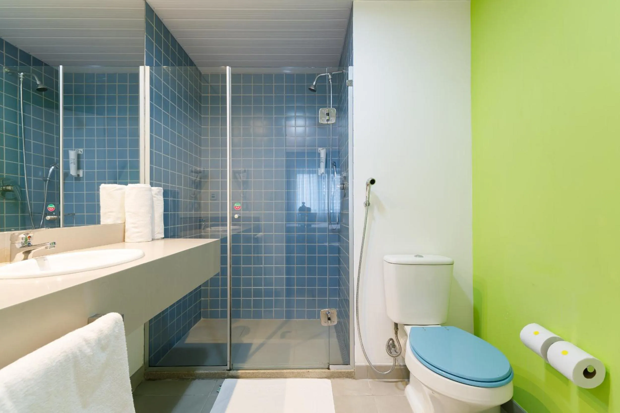 Bathroom in ibis Styles Sao Paulo Barra Funda