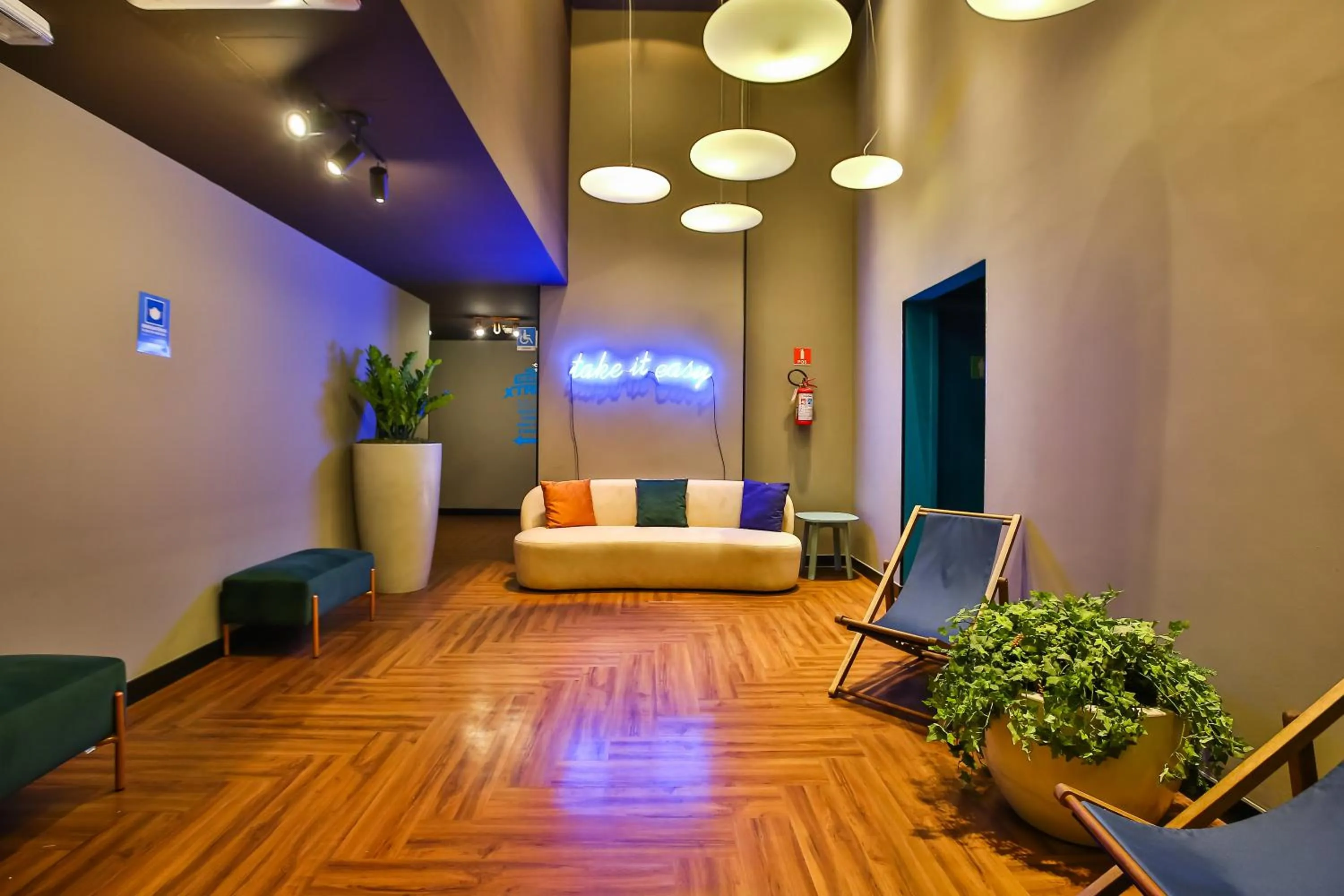 Lobby or reception in ibis Styles Sao Paulo Barra Funda