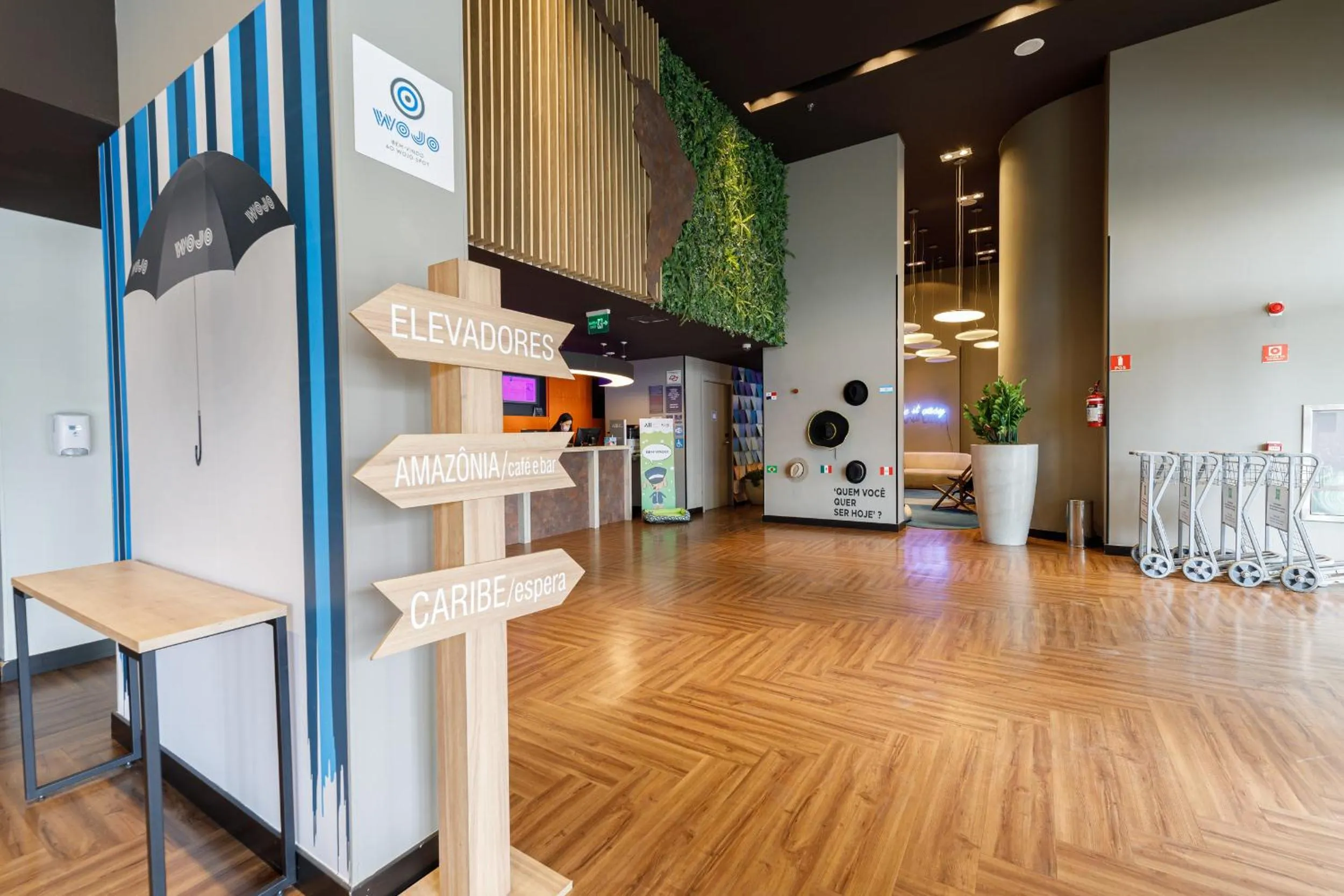 Lobby or reception in ibis Styles Sao Paulo Barra Funda