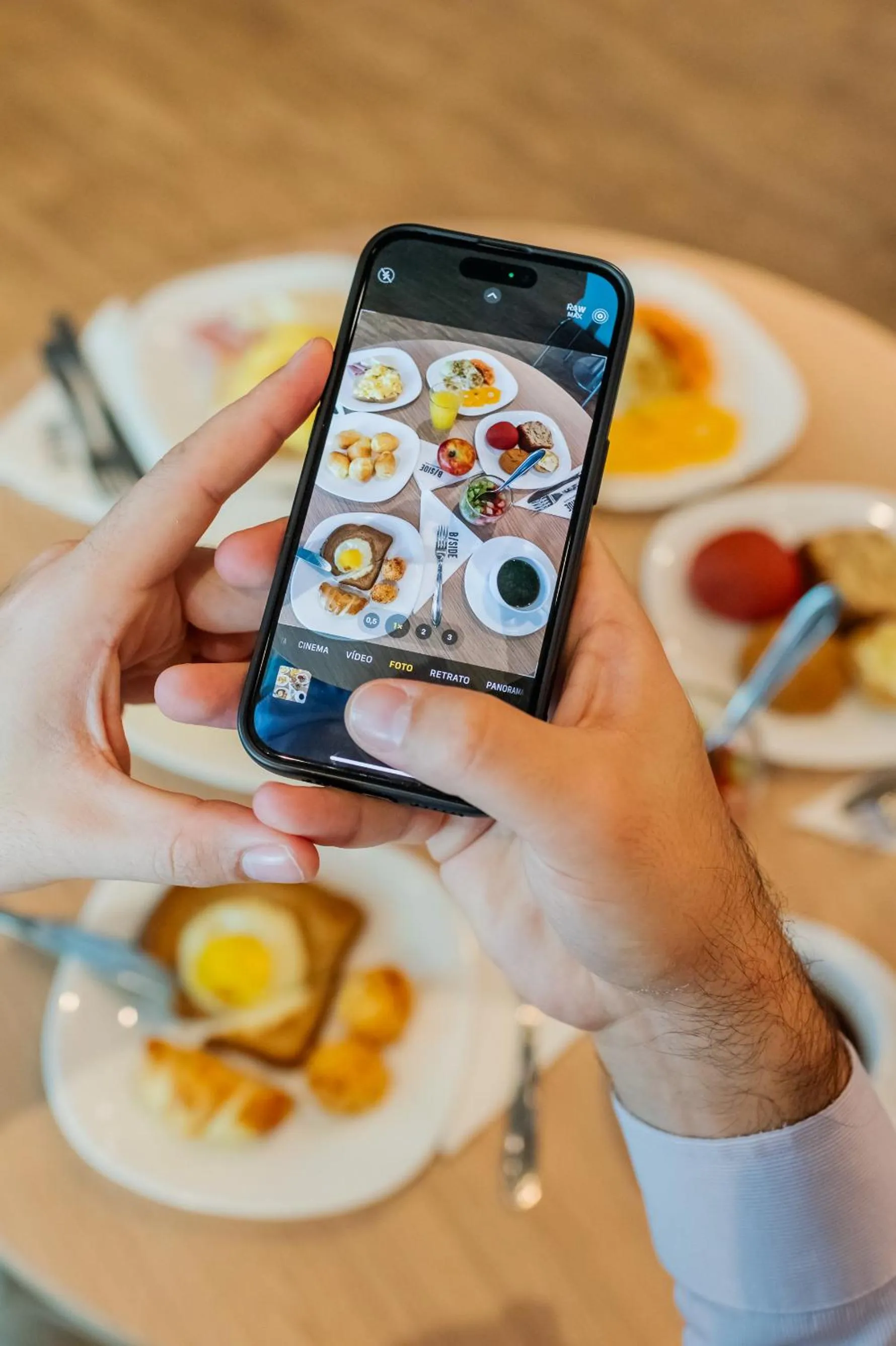 Buffet breakfast in ibis Porto Alegre Moinhos de Vento