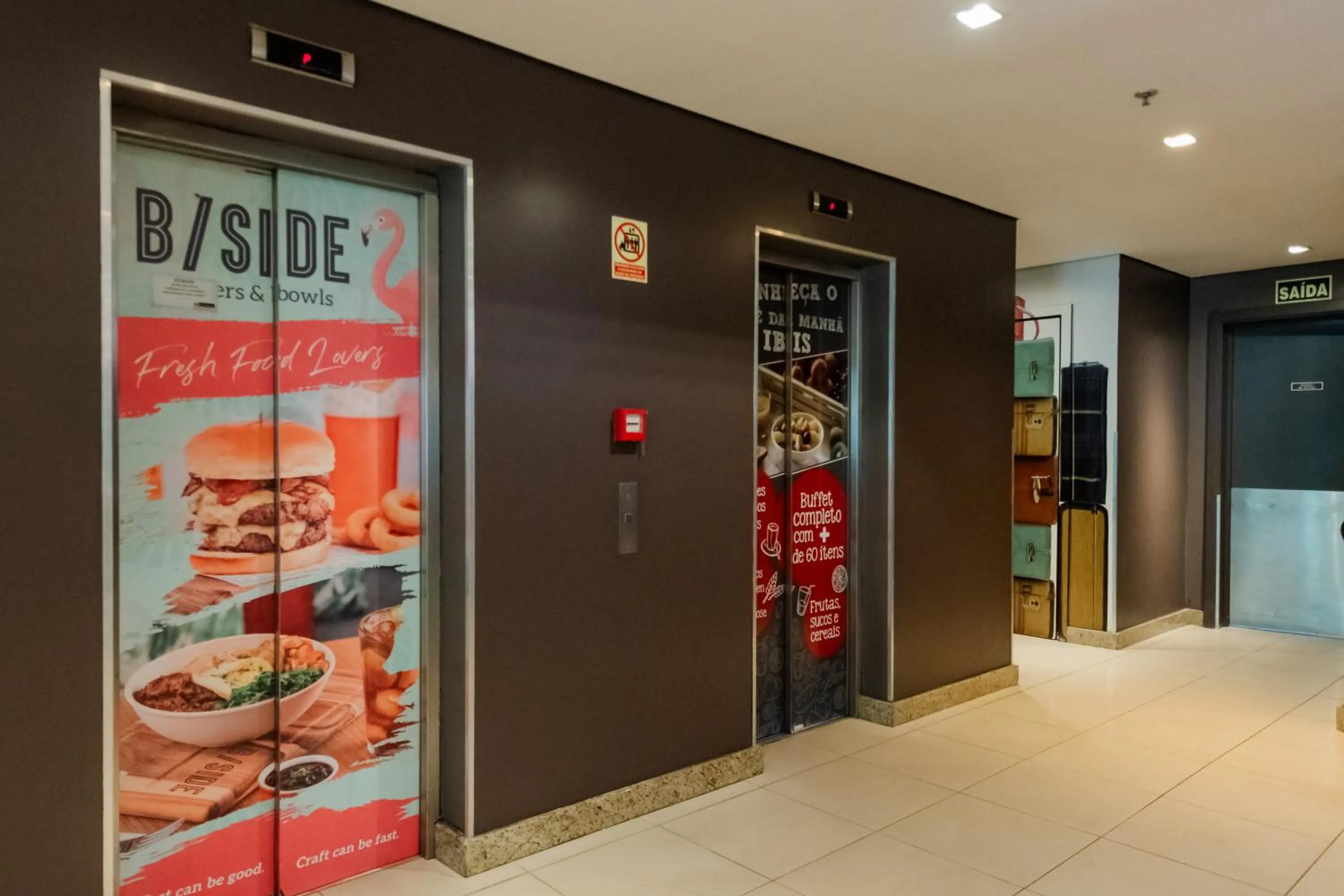elevator in ibis Porto Alegre Moinhos de Vento