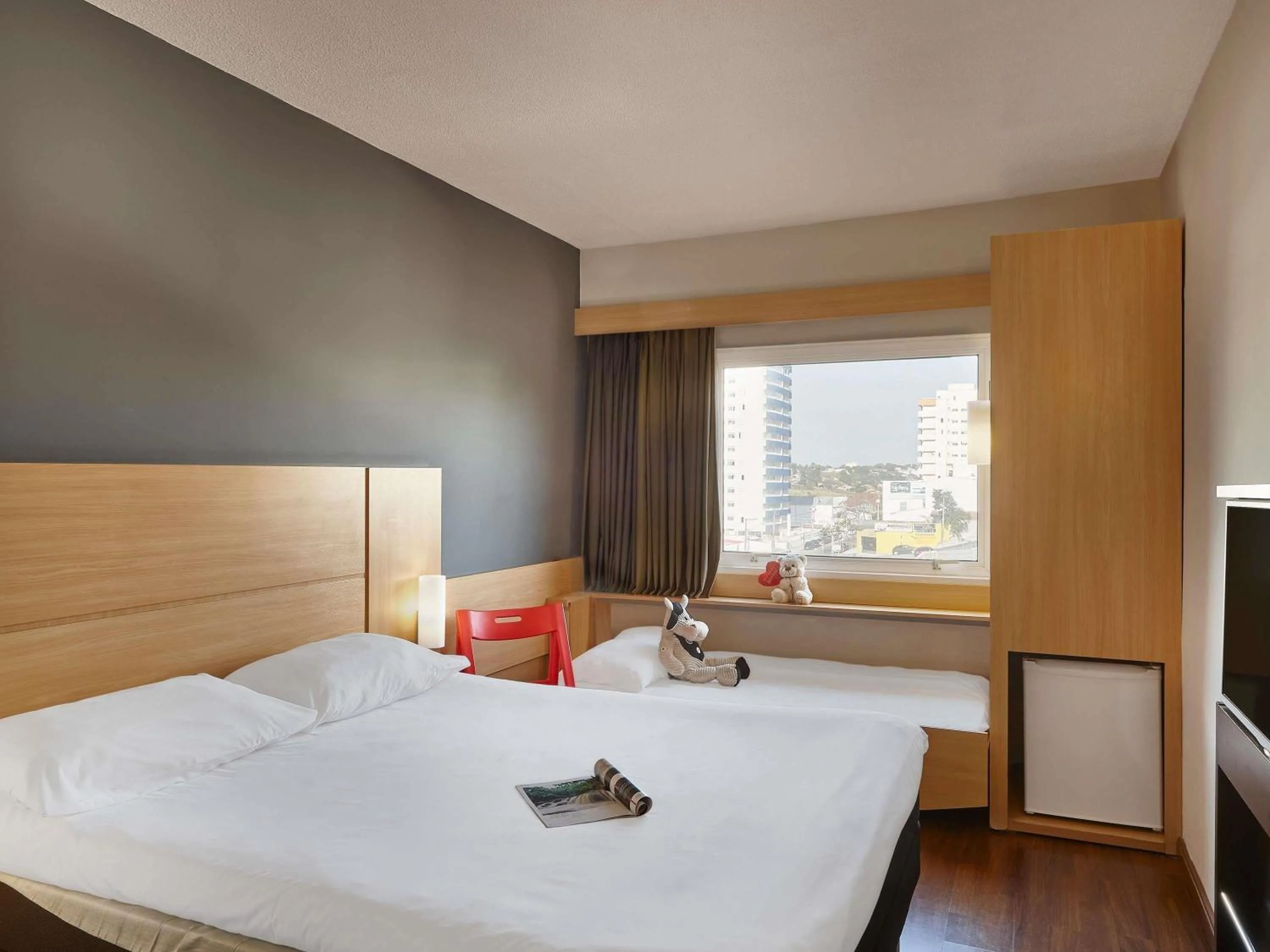 Bedroom, Bed in ibis Sao Jose dos Campos Dutra