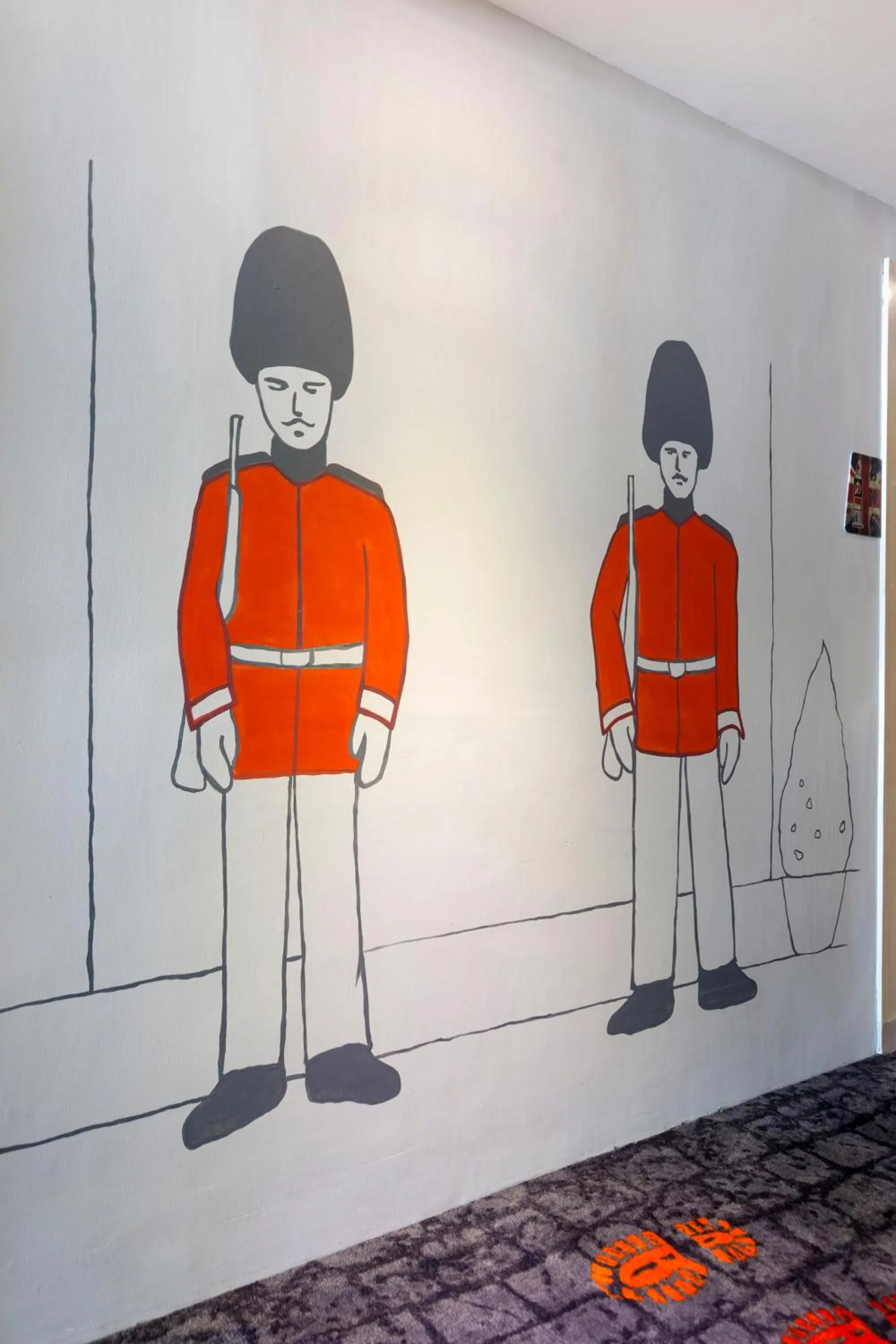 Decorative detail in Ibis Styles Bangkok Sukhumvit 50