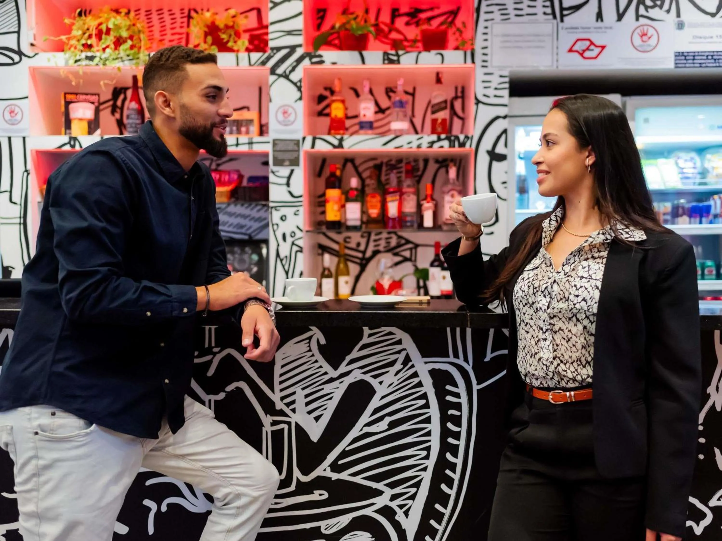 Lounge or bar in ibis Campinas