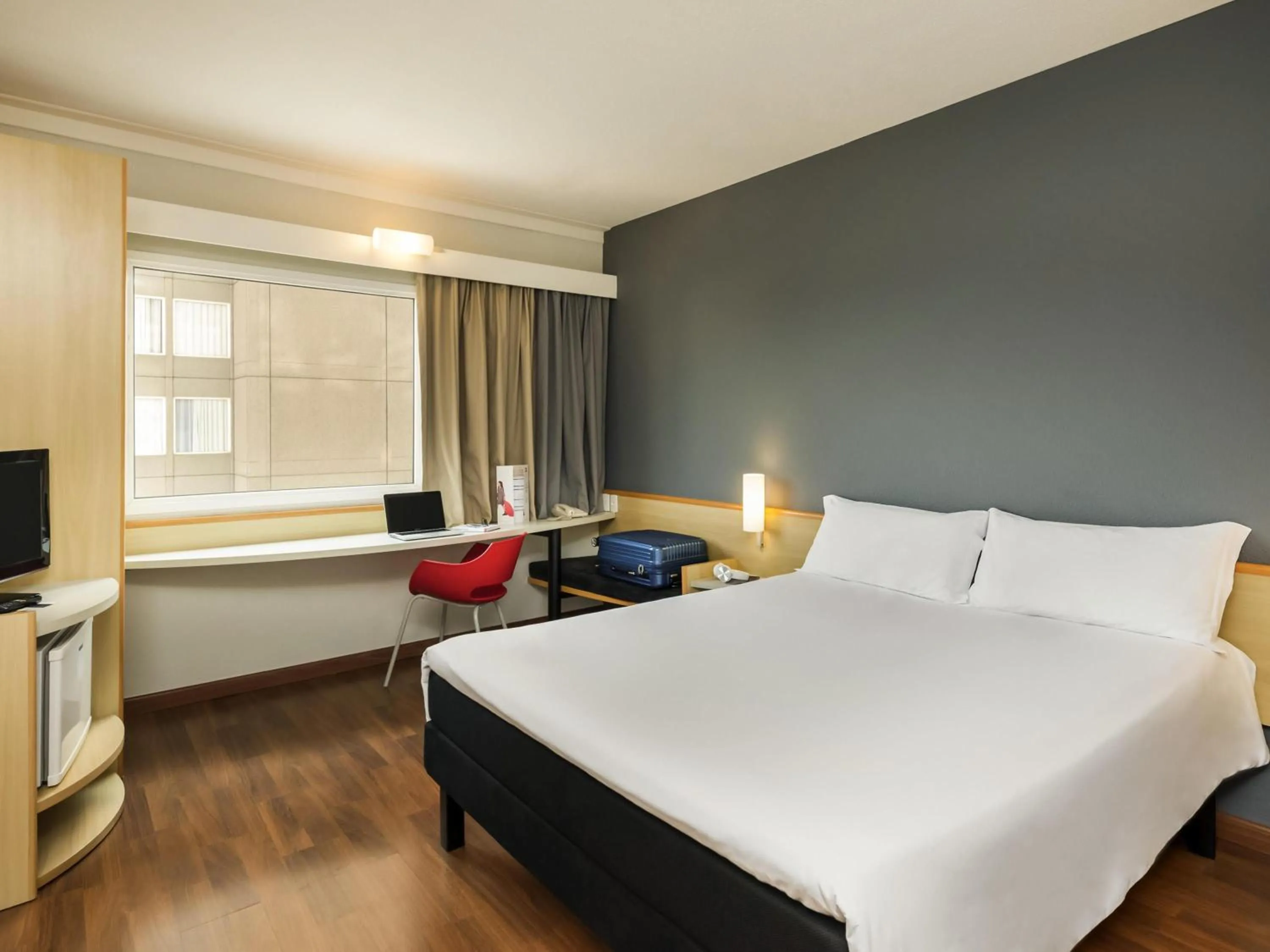 Bedroom, Bed in ibis Campinas