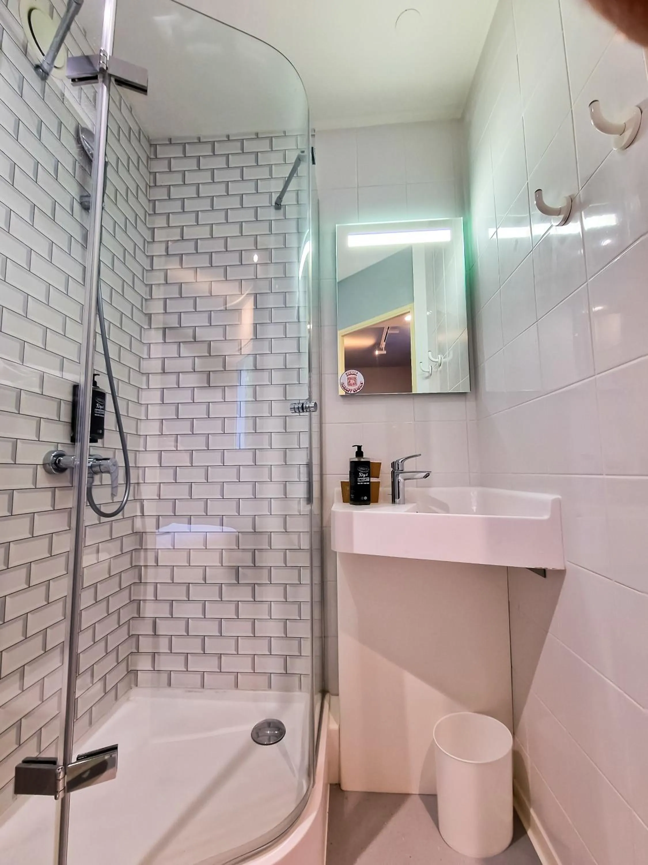 Bathroom in ibis Budget Lille Marcq En Baroeul