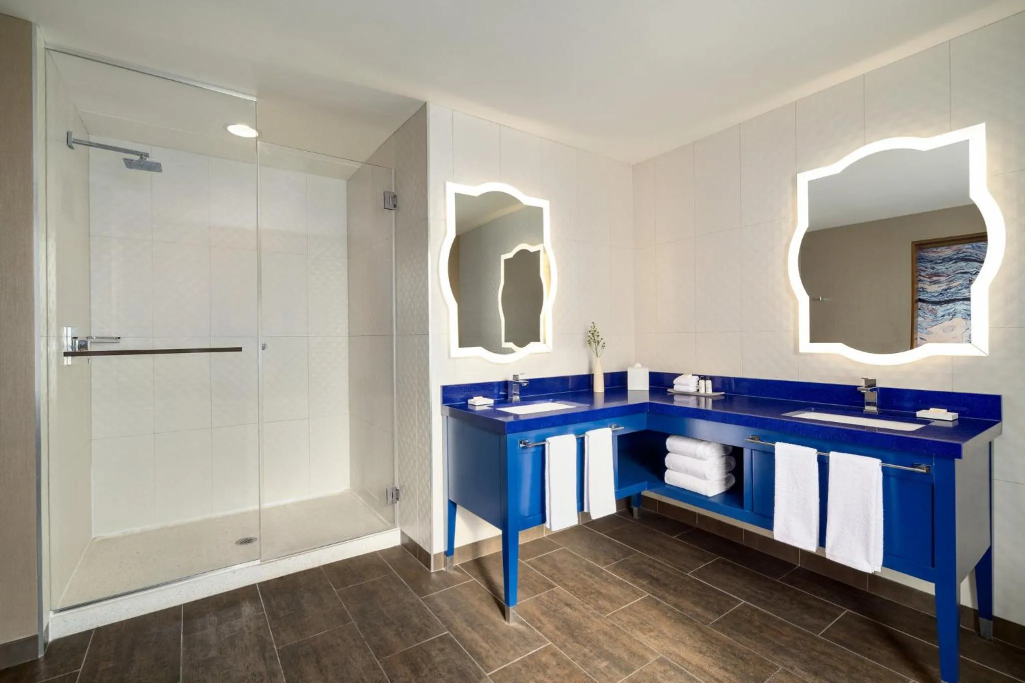 Bathroom in Hotel Indigo Naperville Riverwalk by IHG