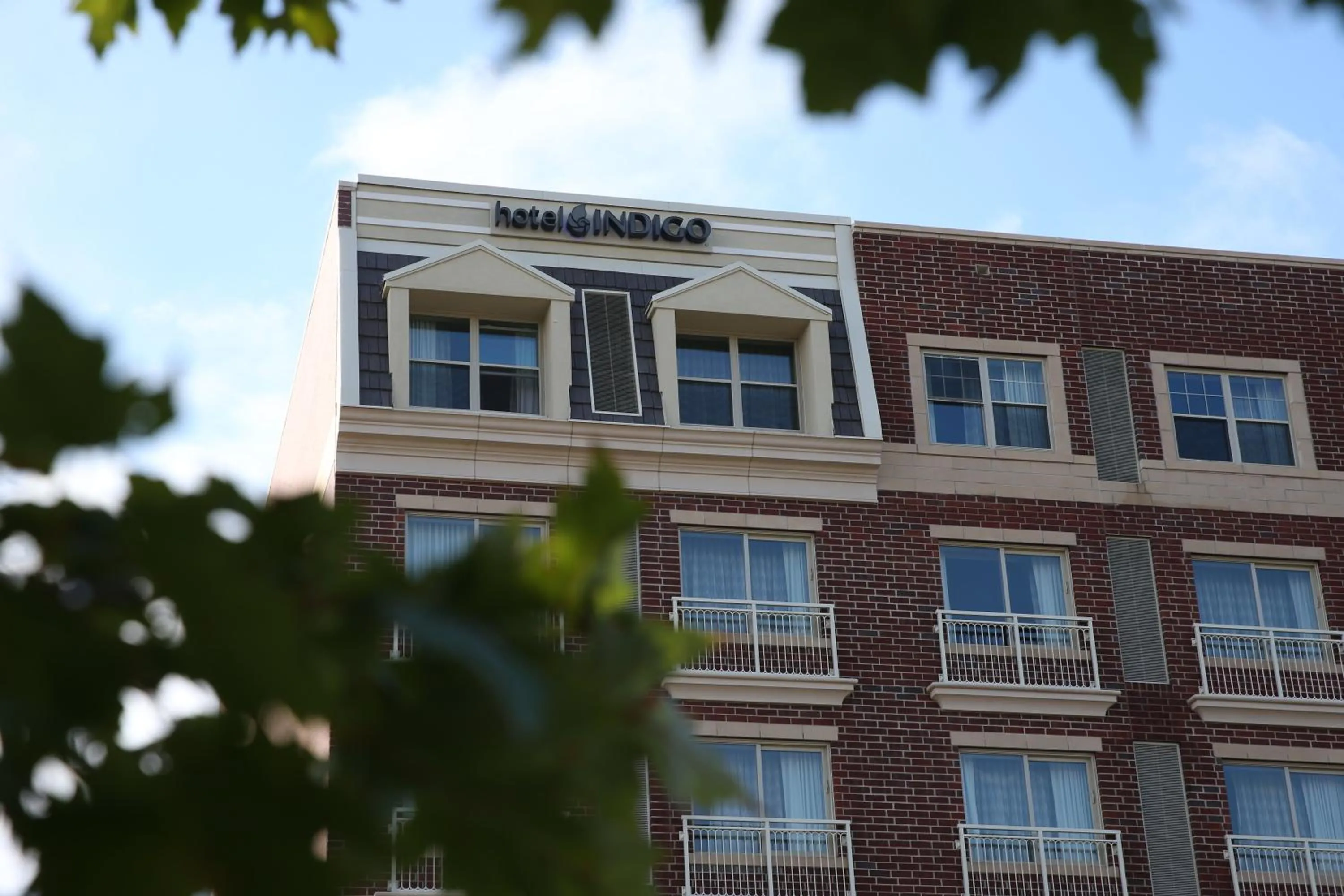 Property building in Hotel Indigo Naperville Riverwalk by IHG